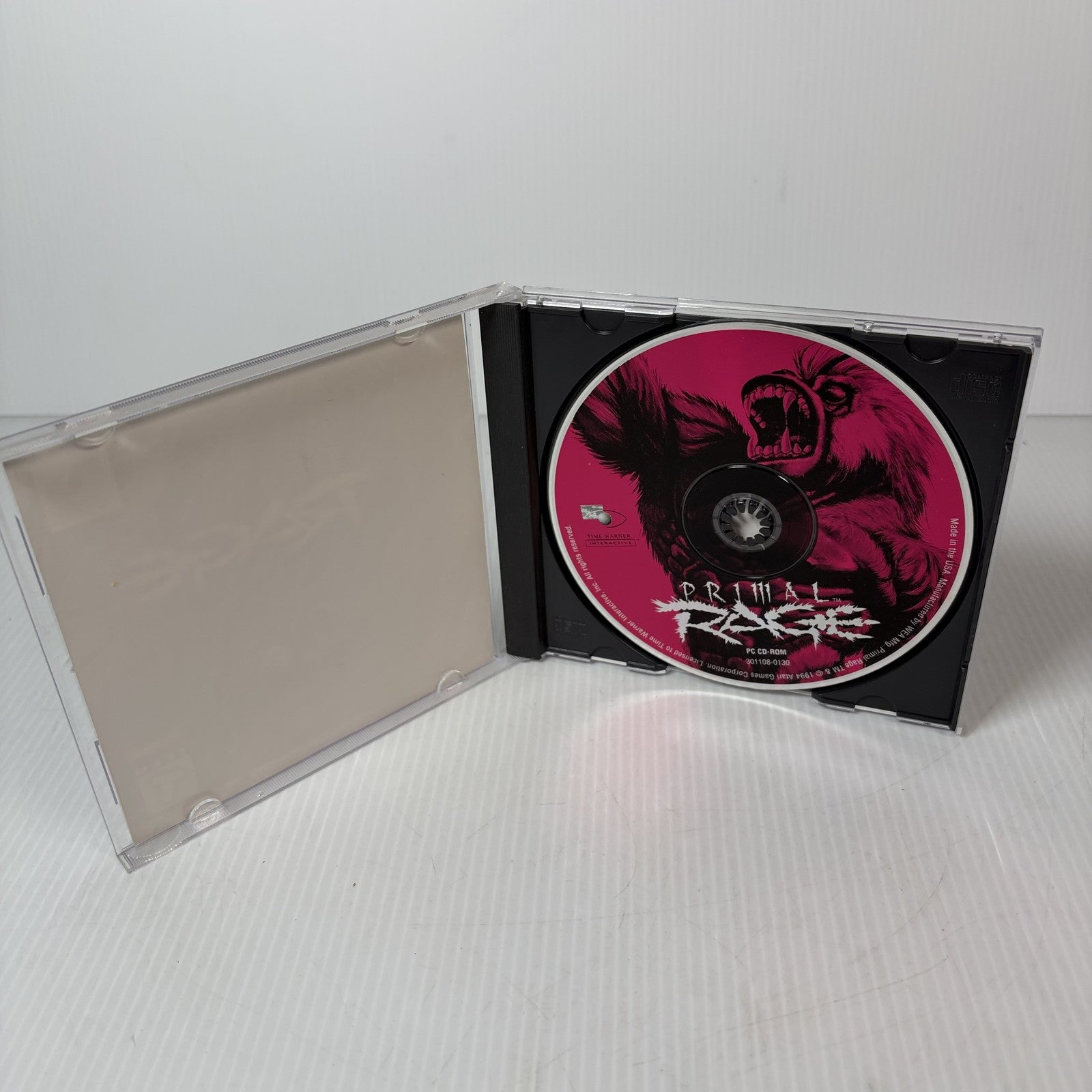 Primal Rage PC CD-ROM Game Time Warner Interactive ESRB T