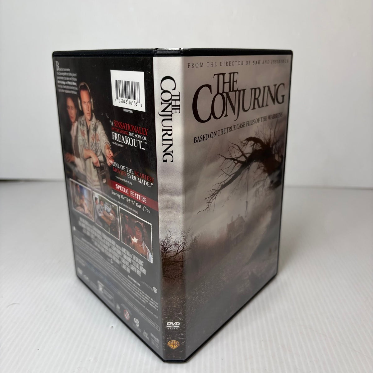 The Conjuring DVD 2013 James Wan Horror Film Vera Farmiga Patrick Wilson