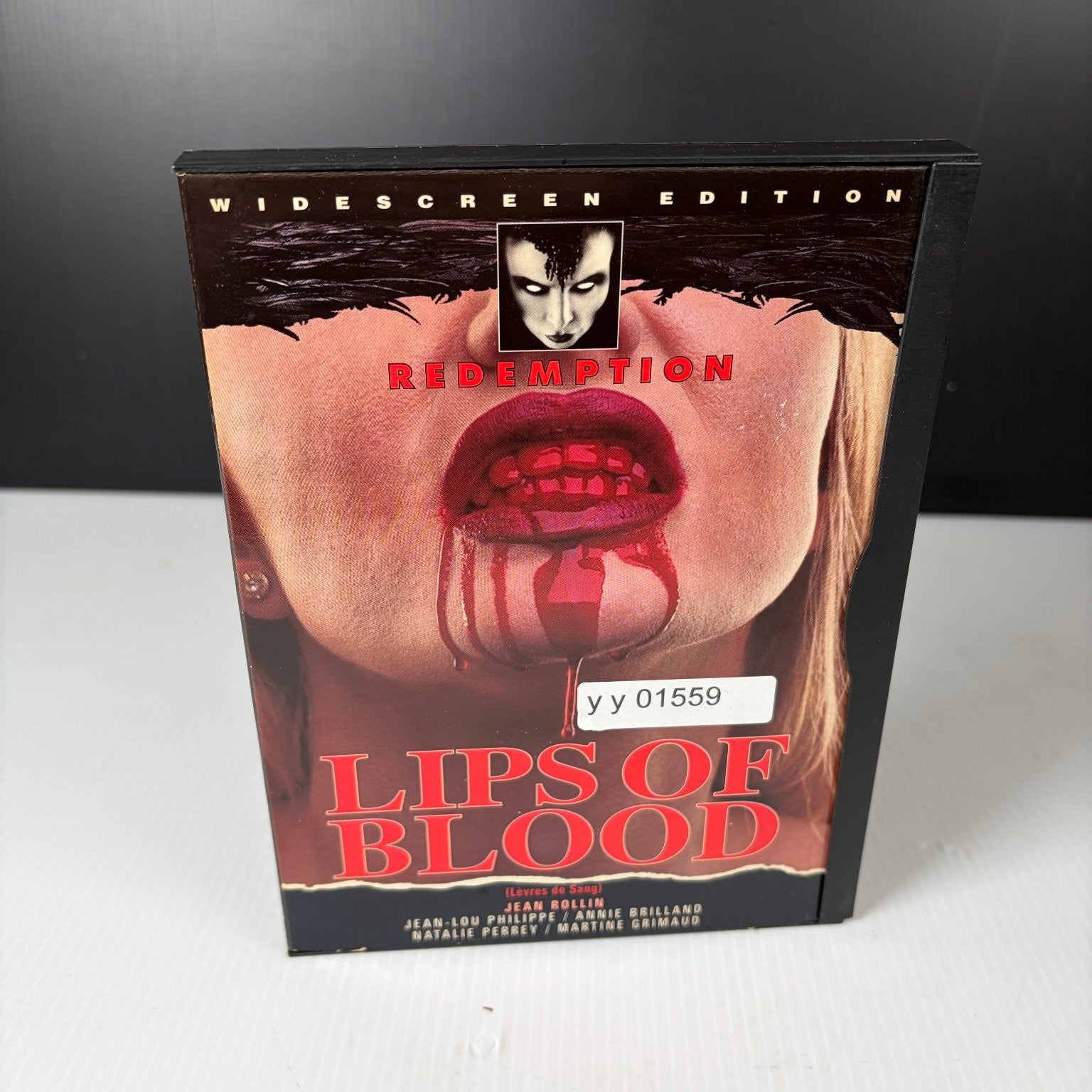Lips of Blood DVD 1975 Widescreen Edition Jean Rollin Horror