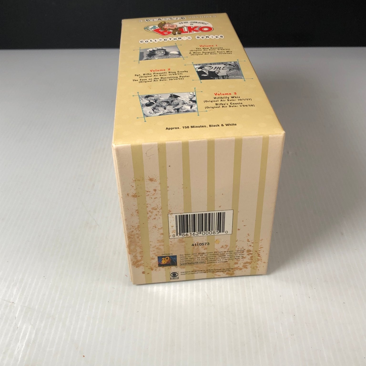 Sgt. Bilko VHS 1990 Comedy Classic 3-Volume Collector's Series CBS Video