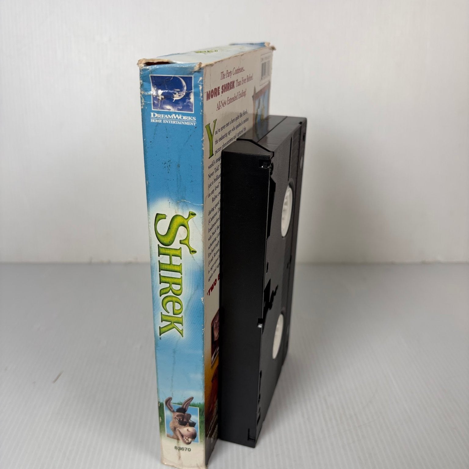 Shrek VHS 2001 Animated Comedy Special Edition DreamWorks Big Box