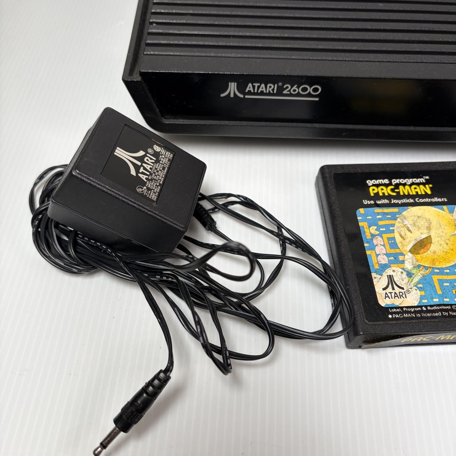 Atari 2600 VCS Vader System Console w/ Pac-Man, Ms. Pac-Man & 2 Joysticks