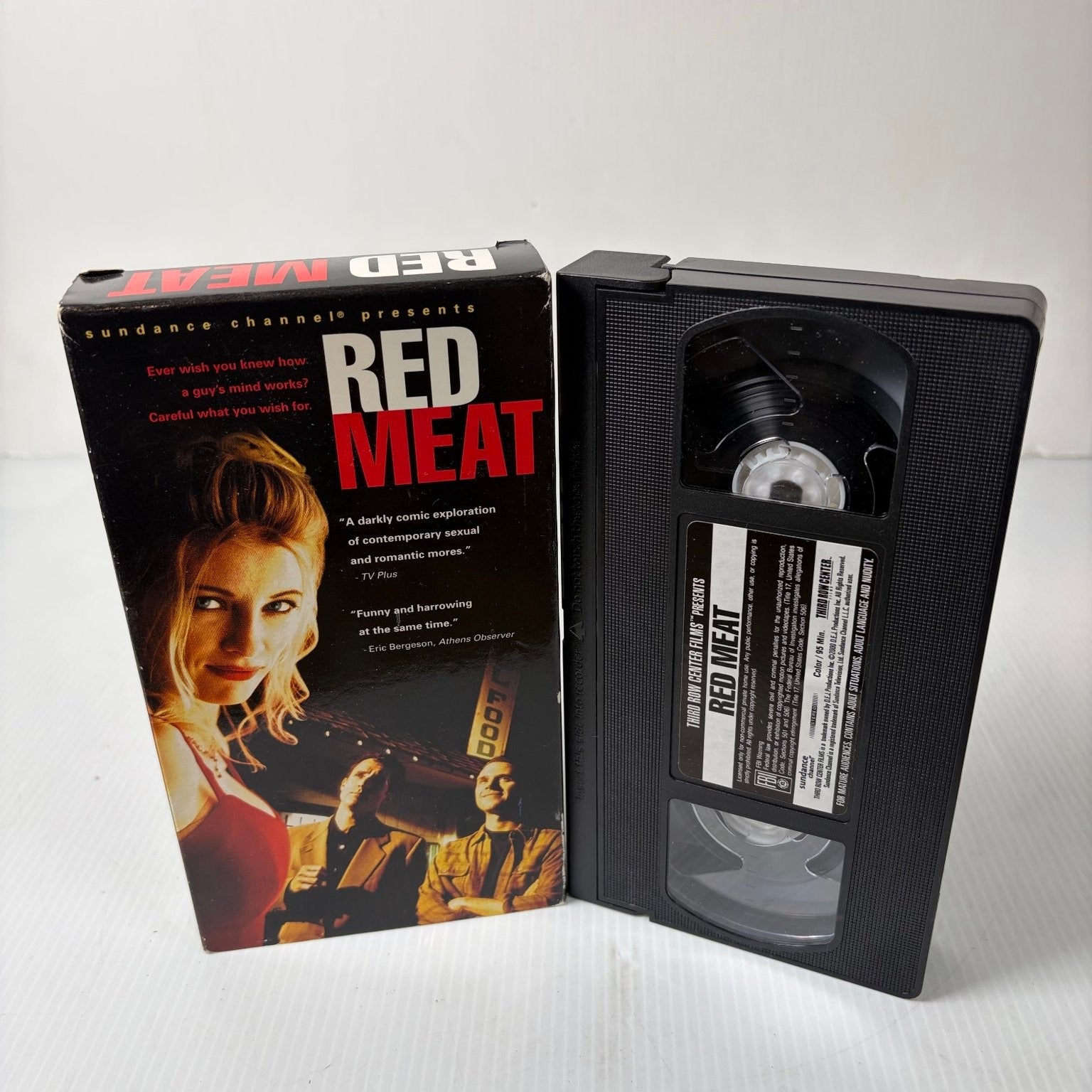 RED MEAT VHS 1997 Erotic Thriller Sundance Channel Third Row Center