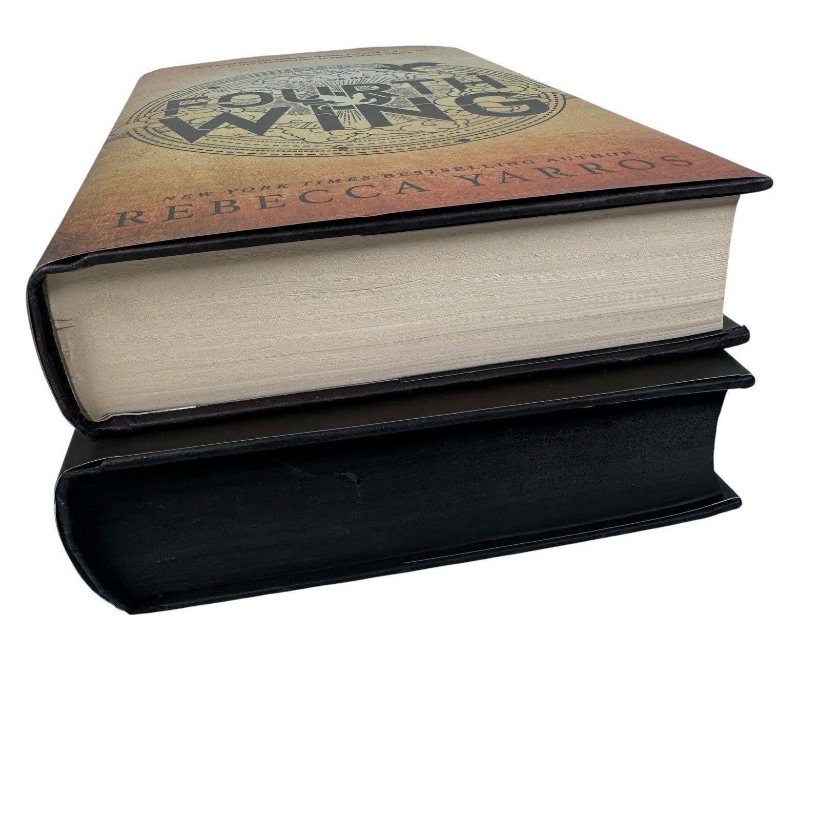 Rebecca Yarros Iron Flame First Print Hardcover Black Edges w/ Fourth Wing