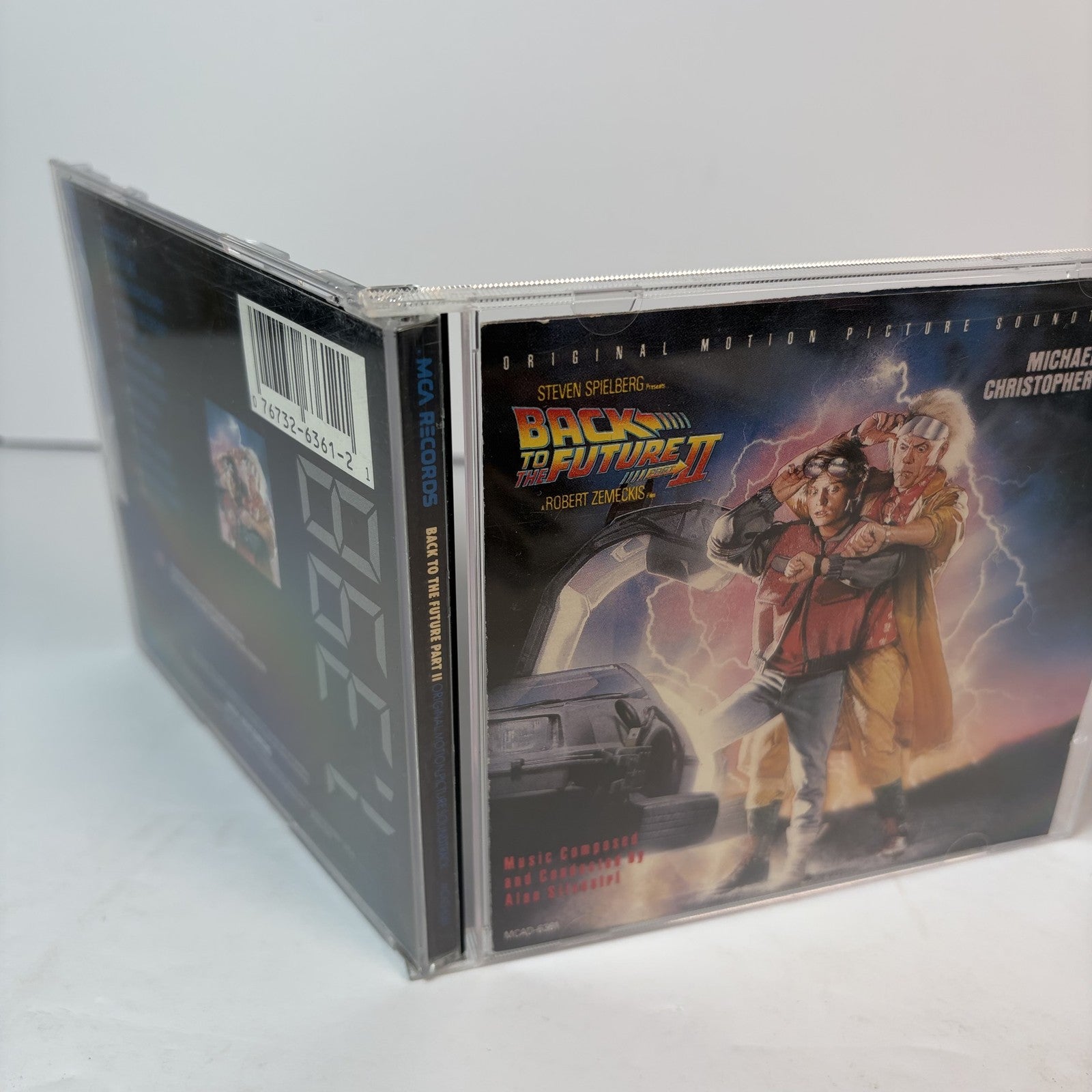 Back to the Future Part II Original Motion Picture Soundtrack CD Alan Silvestri