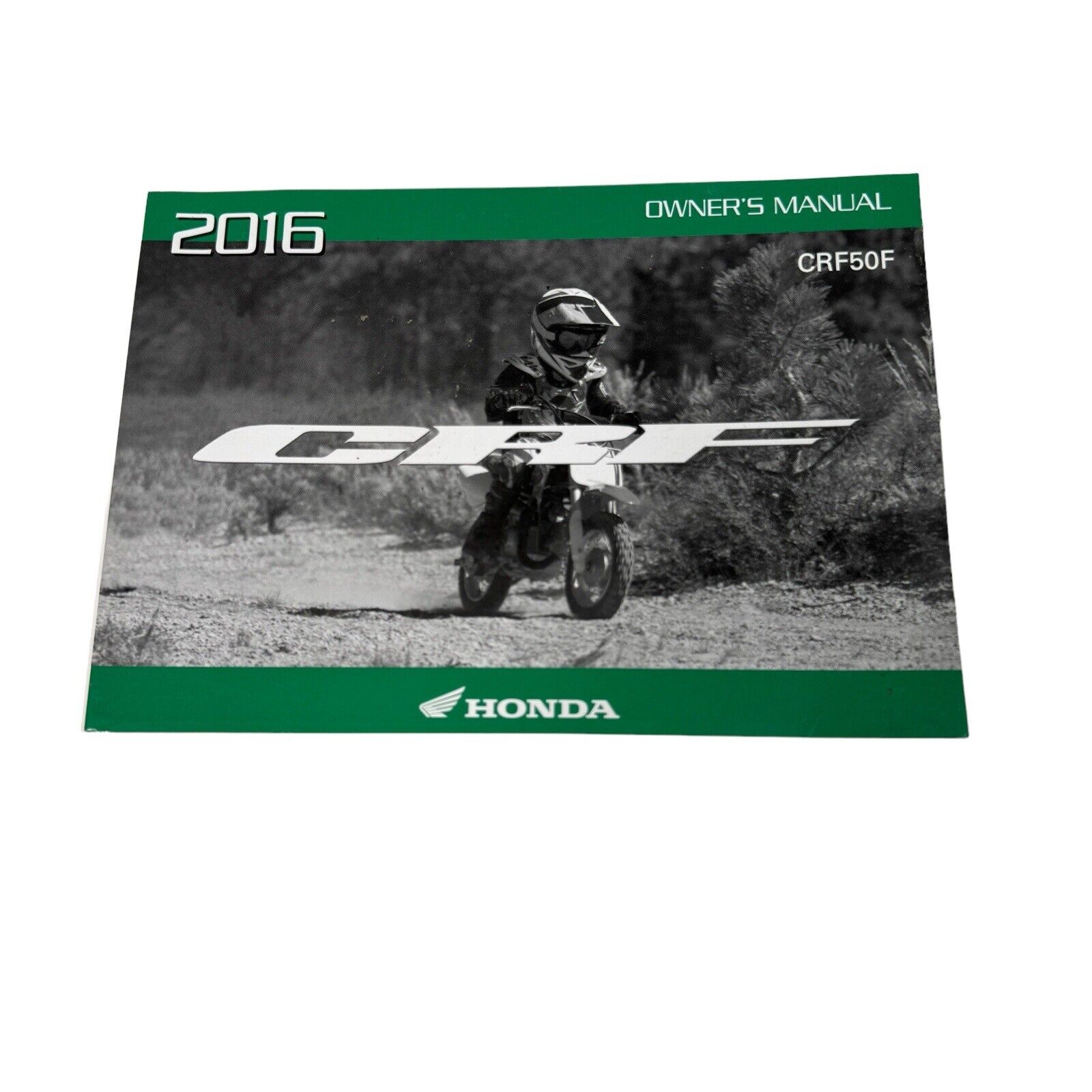 2016 HONDA CRF50F OWNERS MANUAL OPERATORS USER GUIDE DIRTBIKE CRF 50 F OEM