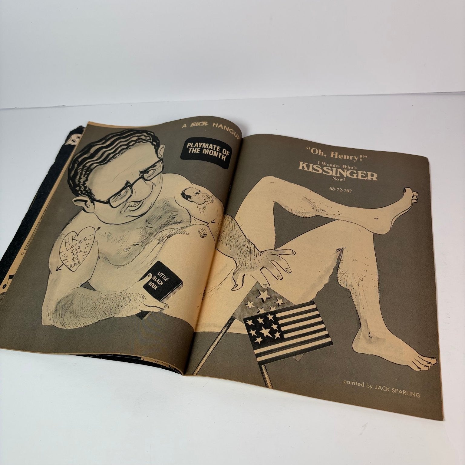 Sick Magazine September 1973 Revolutionary War Bicentennial Humor Satire
