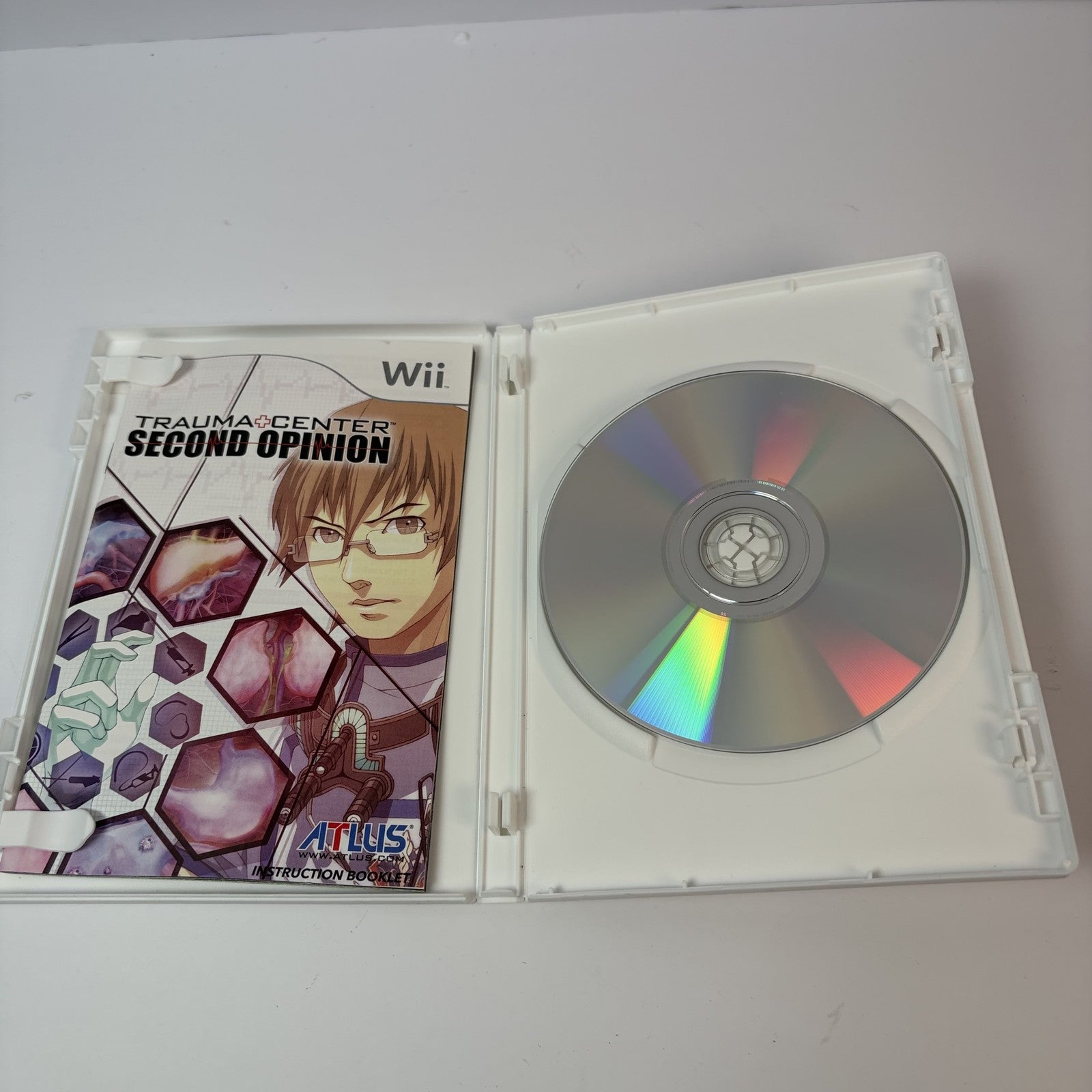 Trauma Center: Second Opinion Nintendo Wii (2006) Complete w/ Manual & Case