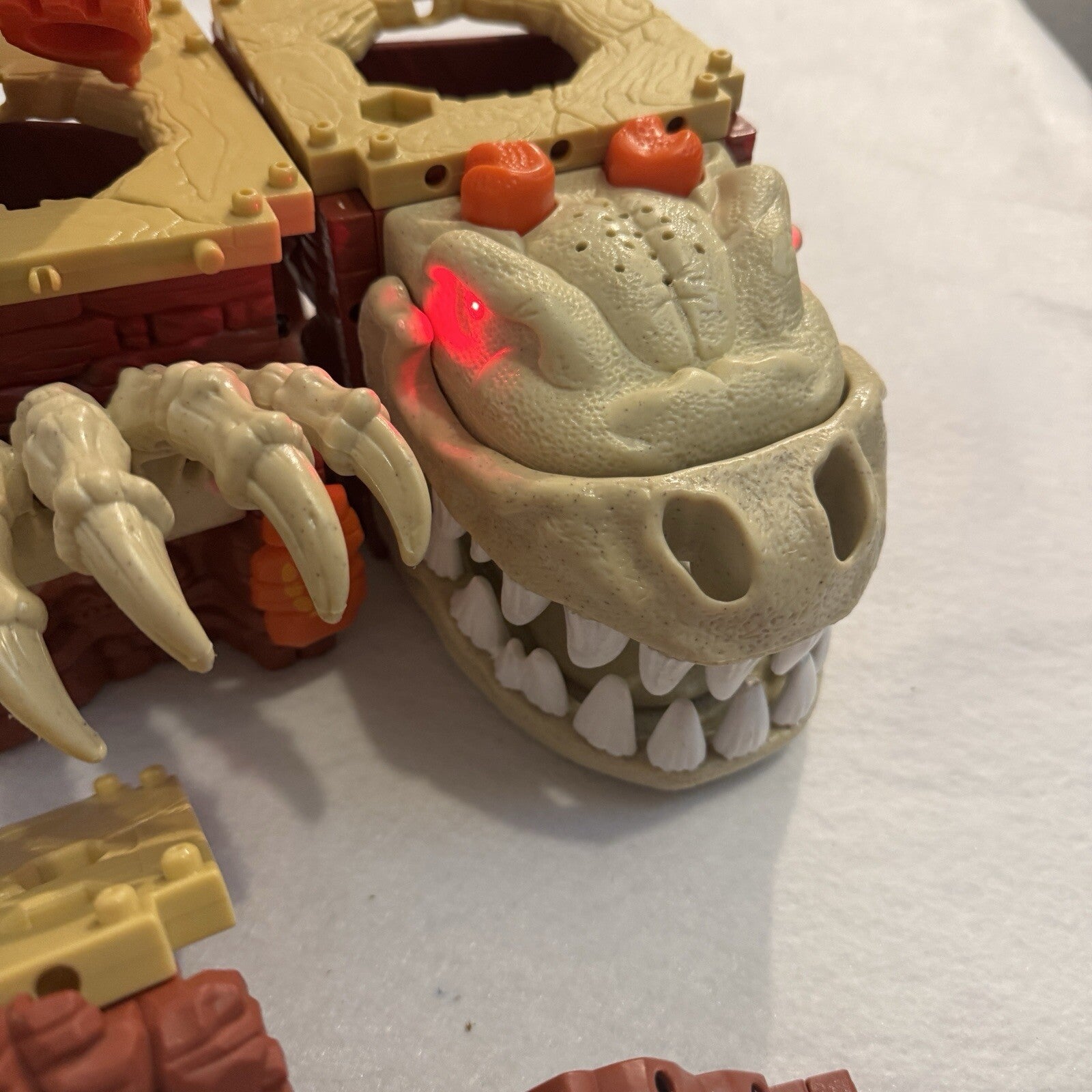 Imaginext T-Rex Mountain H5341 Fisher Price Dinosaur Set AS IS Incomplete Parts