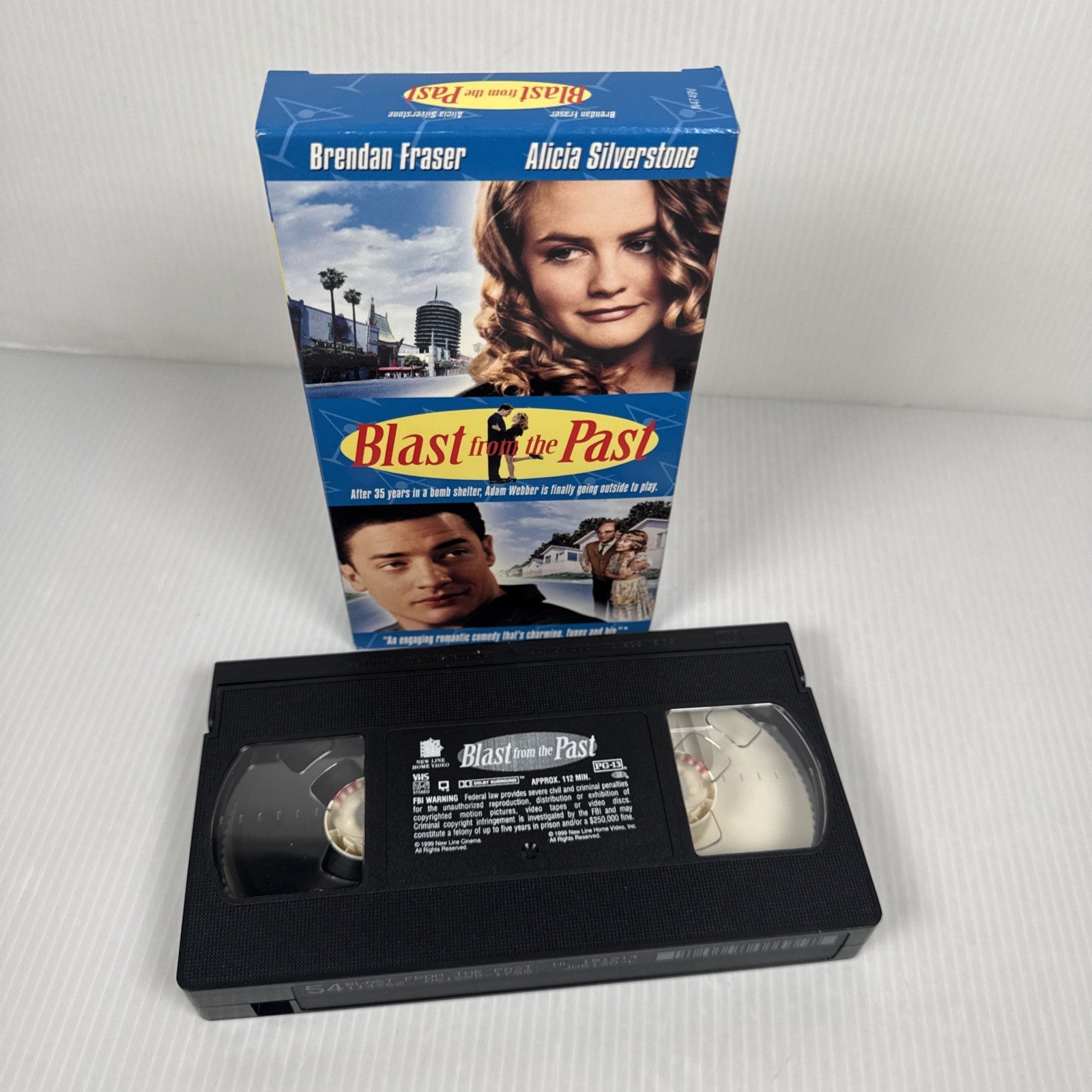 Blast From the Past (VHS, 1999) Brendan Fraser & Alicia Silverstone