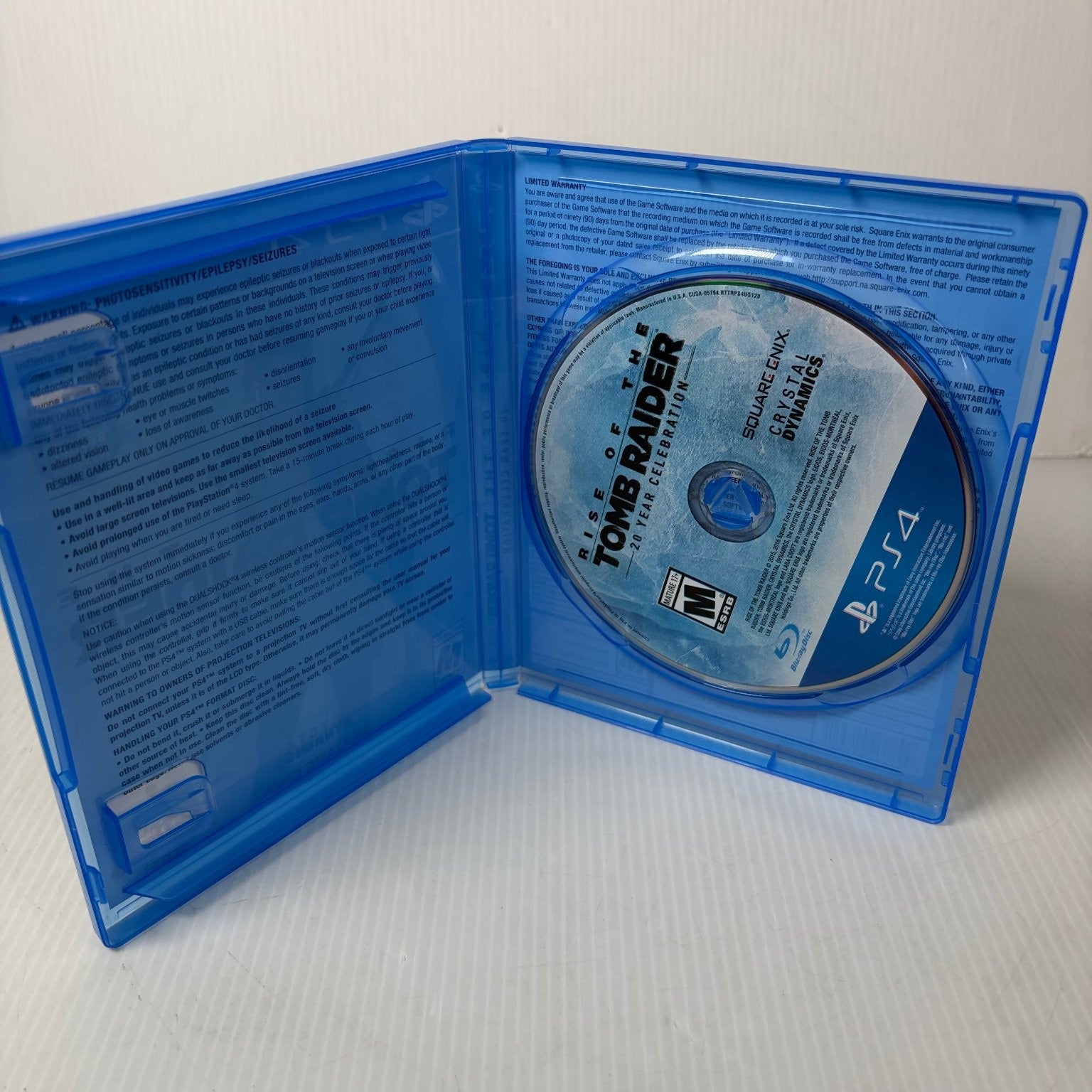 Rise of the Tomb Raider 20 Year Celebration PS4 Video Game Action