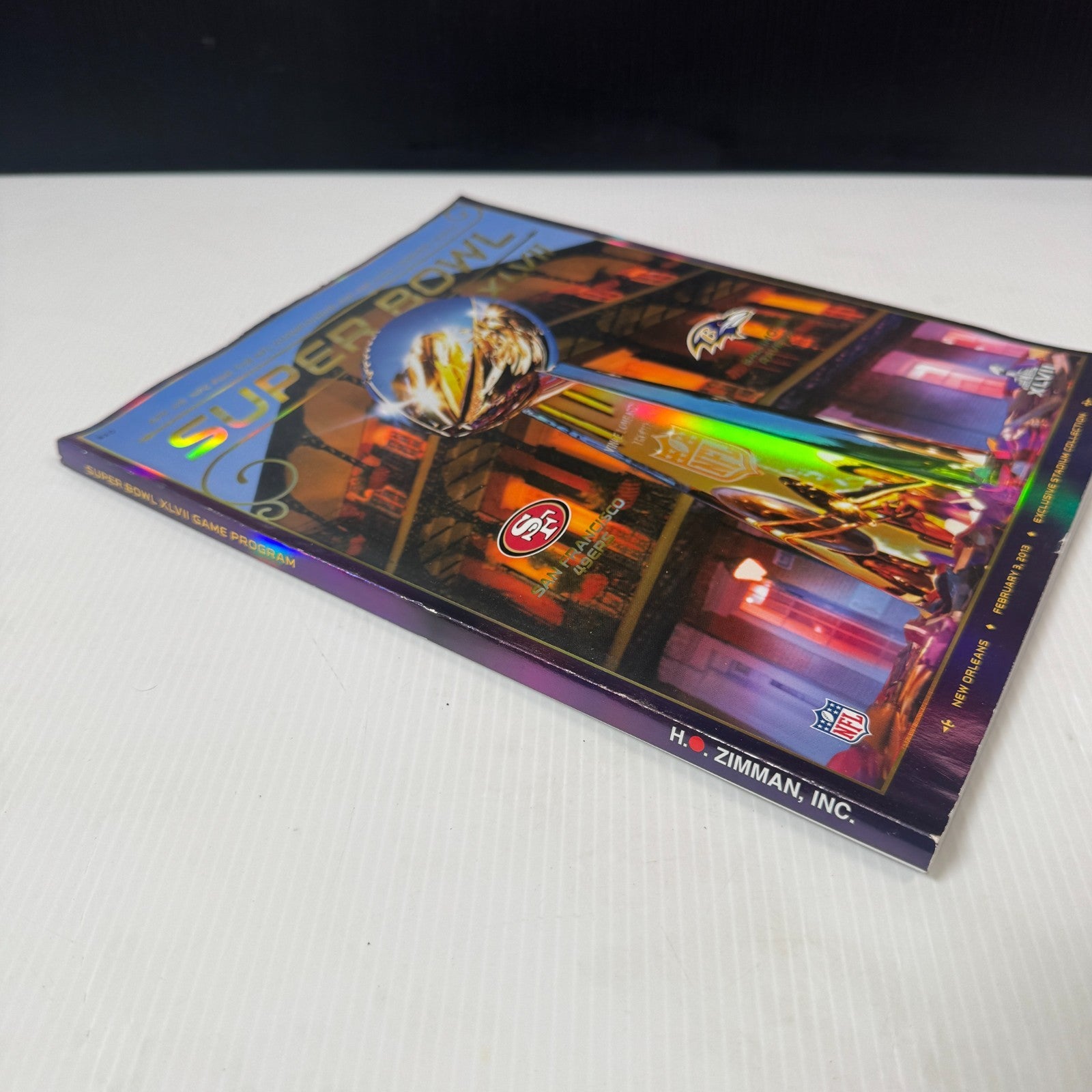 Super Bowl XLVII San Francisco 49ers Vs. Baltimore Ravens Exclusive Game Program