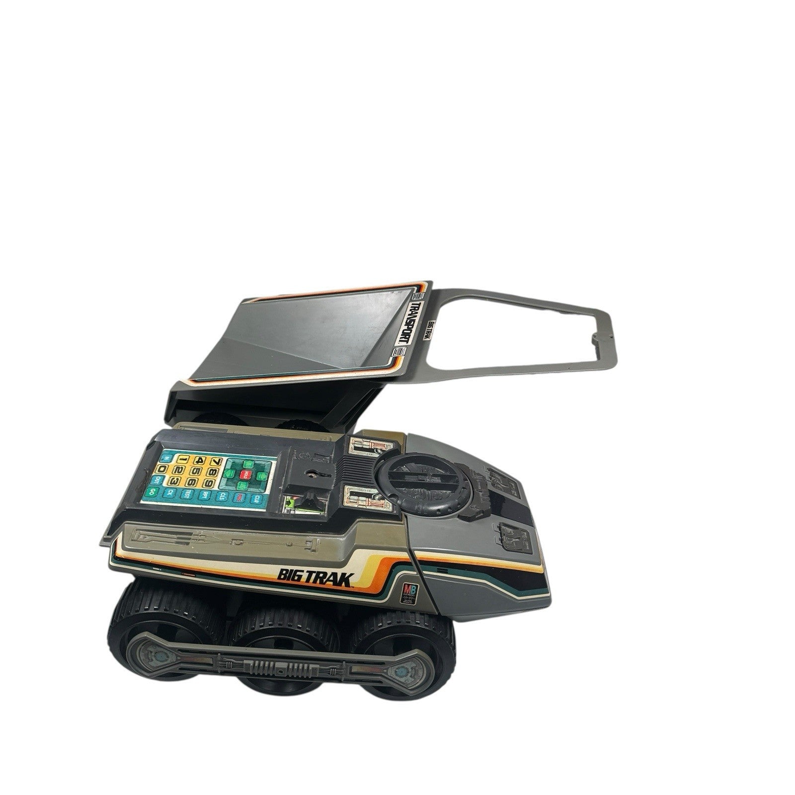 VTG 1979 Milton Bradley Big Trak & Transport AS IS w/ Transport box & Manual