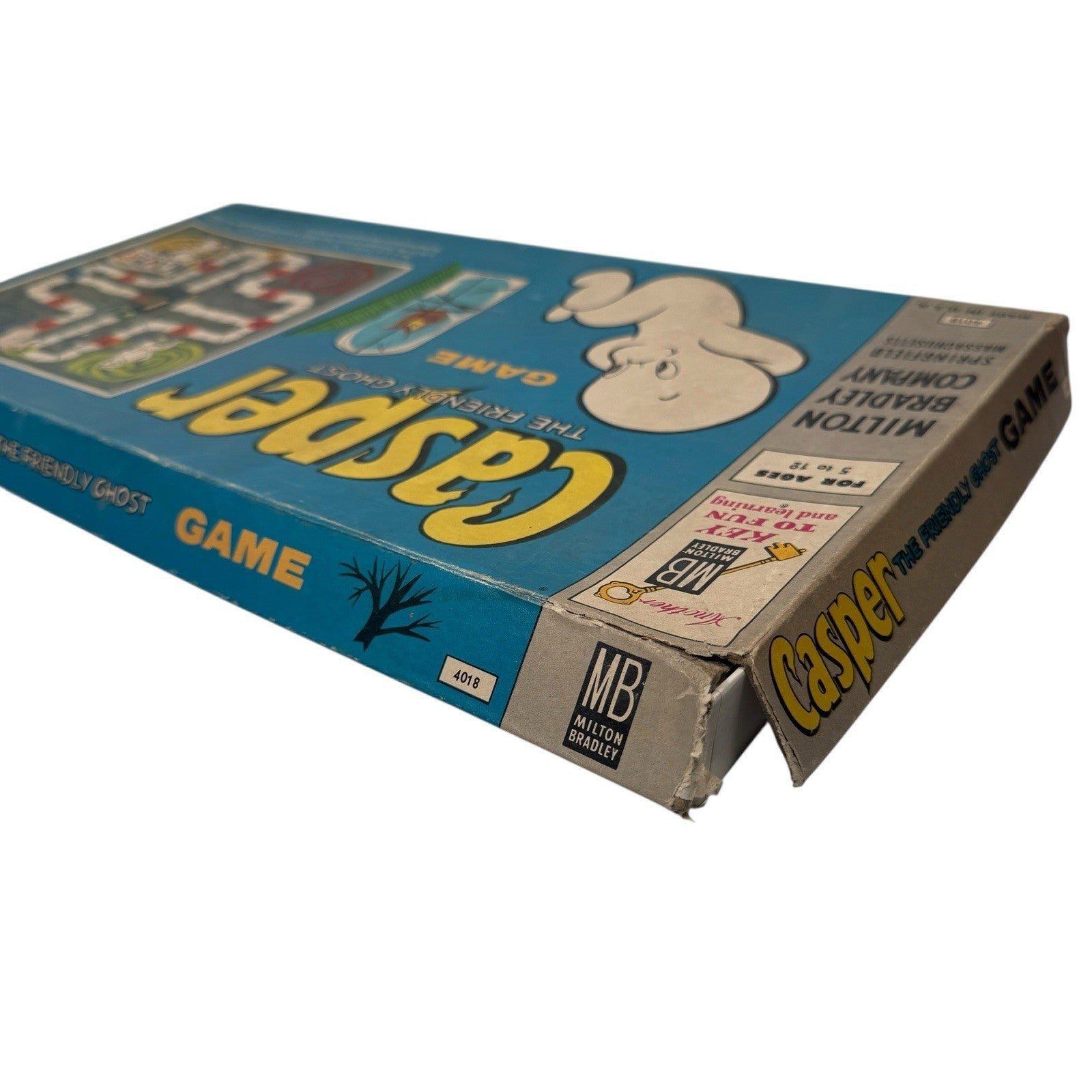 VTG 1959 CASPER THE FRIENDLY GHOST Board Game Milton Bradley Missing 1 Piece