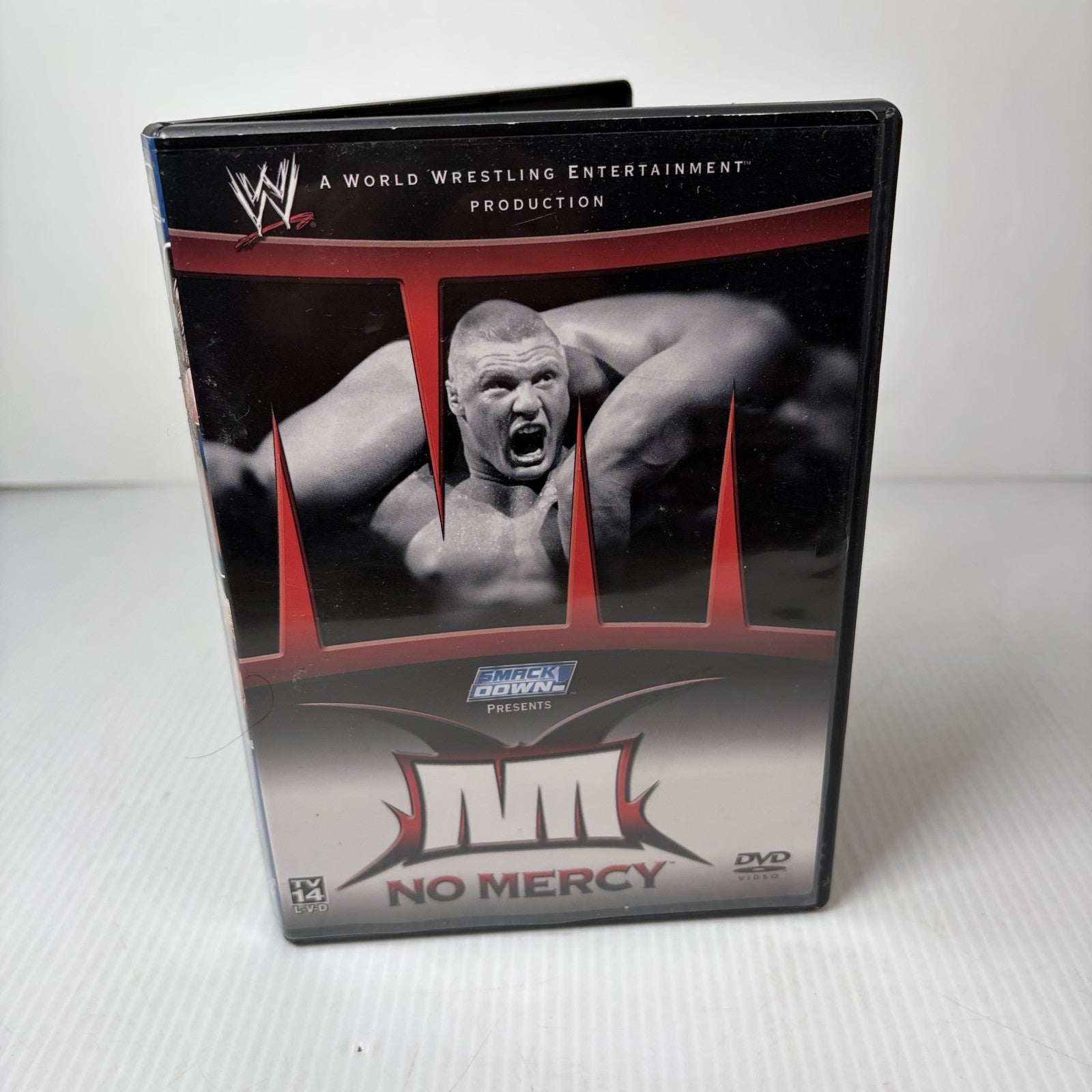 WWE SmackDown Presents No Mercy 2003 DVD Brock Lesnar Undertaker John Cena Angle