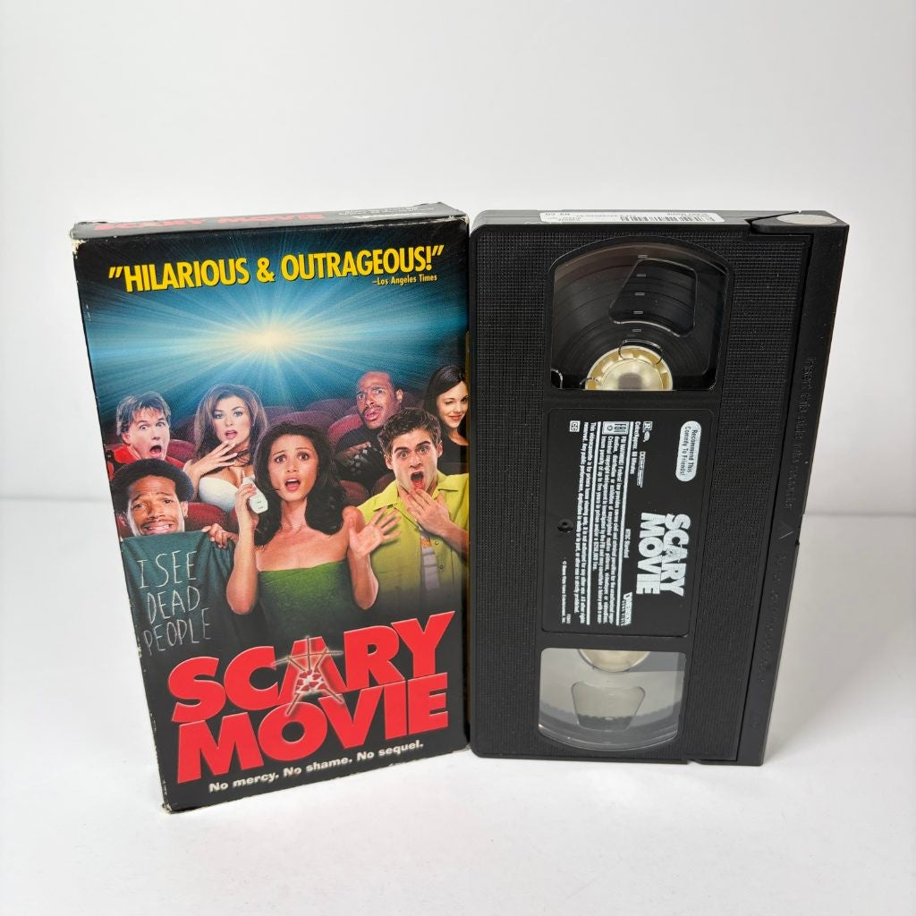 Scary Movie VHS 2000 Dimension Home Video Wayans Horror Comedy Parody