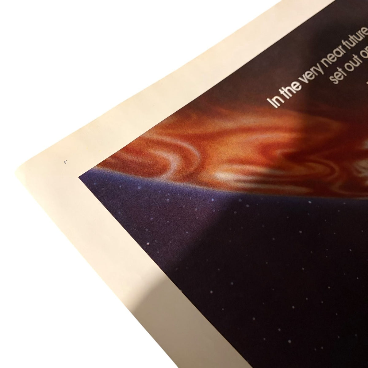 2010 The Year We Make Contact 1984 One Sheet Movie Poster Roy Scheider Sci-Fi
