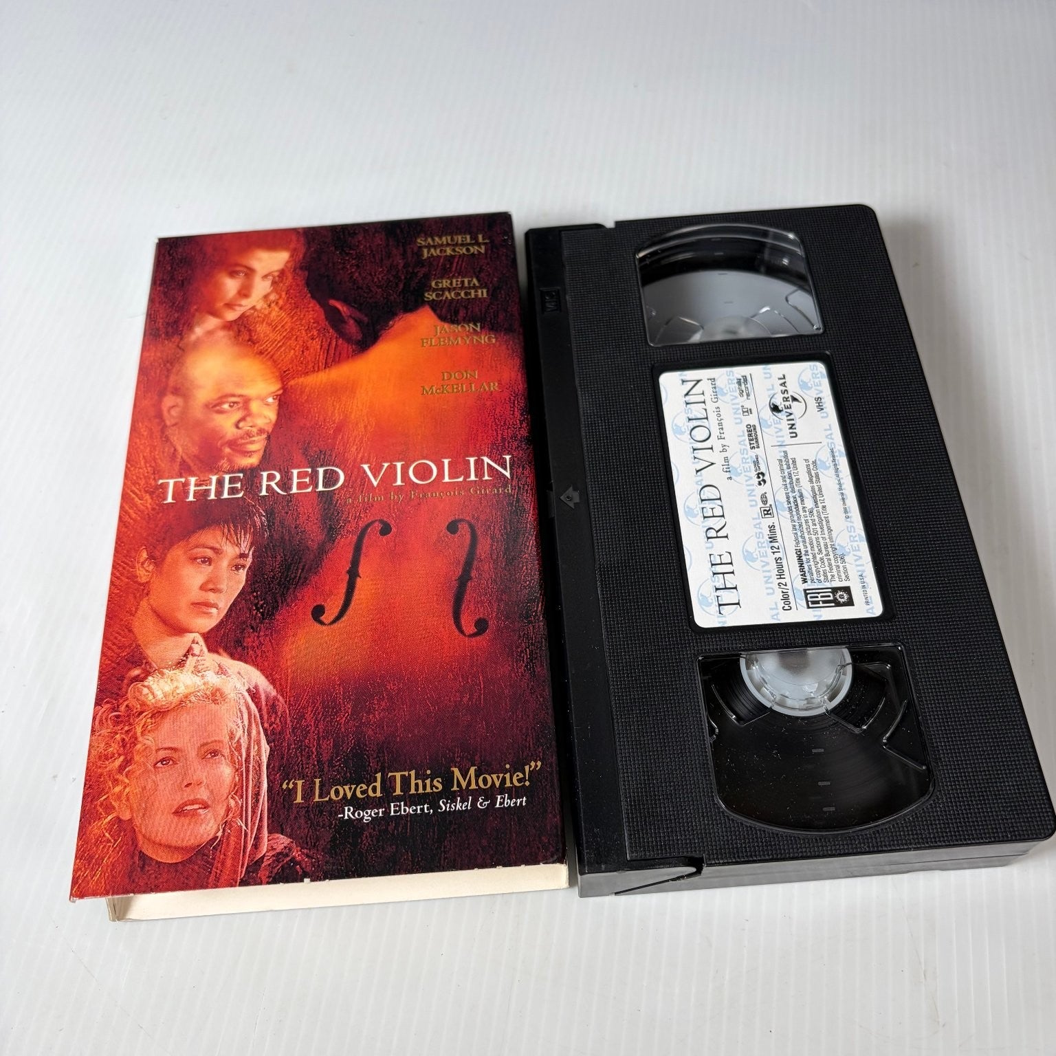 The Red Violin VHS 1998 Drama Mystery Original Release Lions Gate Films