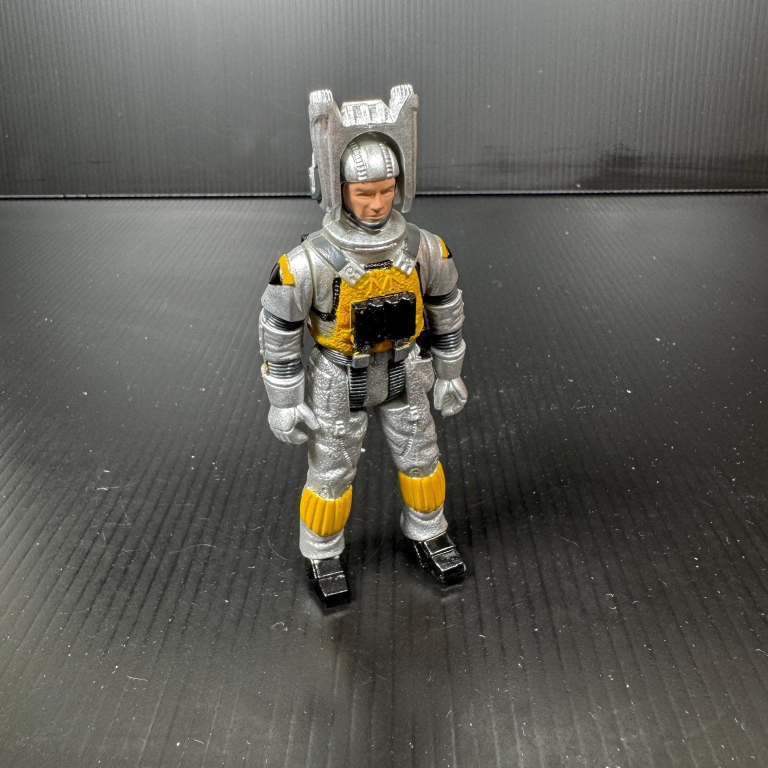 Vintage Robotix Lt. Denver from Wasp Play Set Silver Suit Action Figure