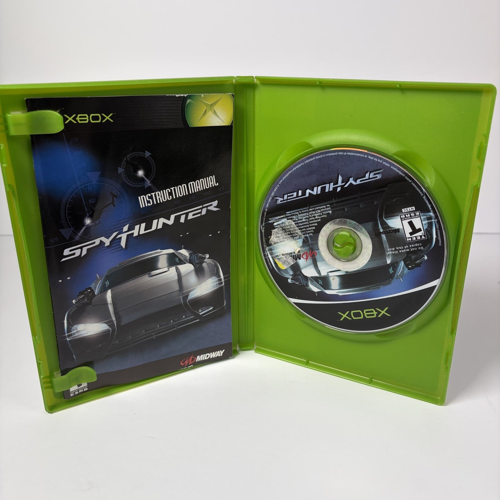 Spy Hunter Microsoft Xbox Original Game Complete w/ Manual NTSC ESRB Teen Midway