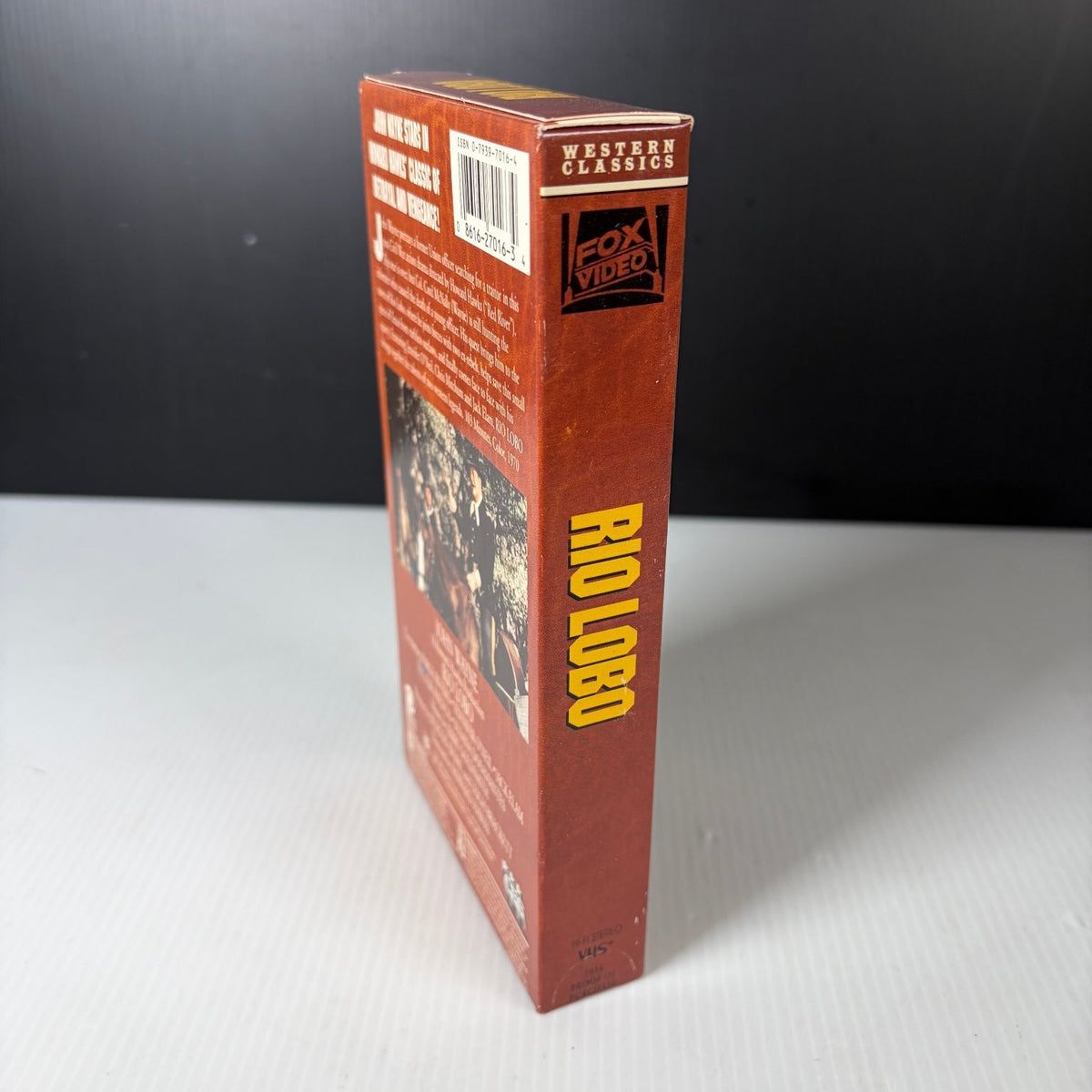 Rio Lobo VHS 1970 Western Classic John Wayne Fox Video