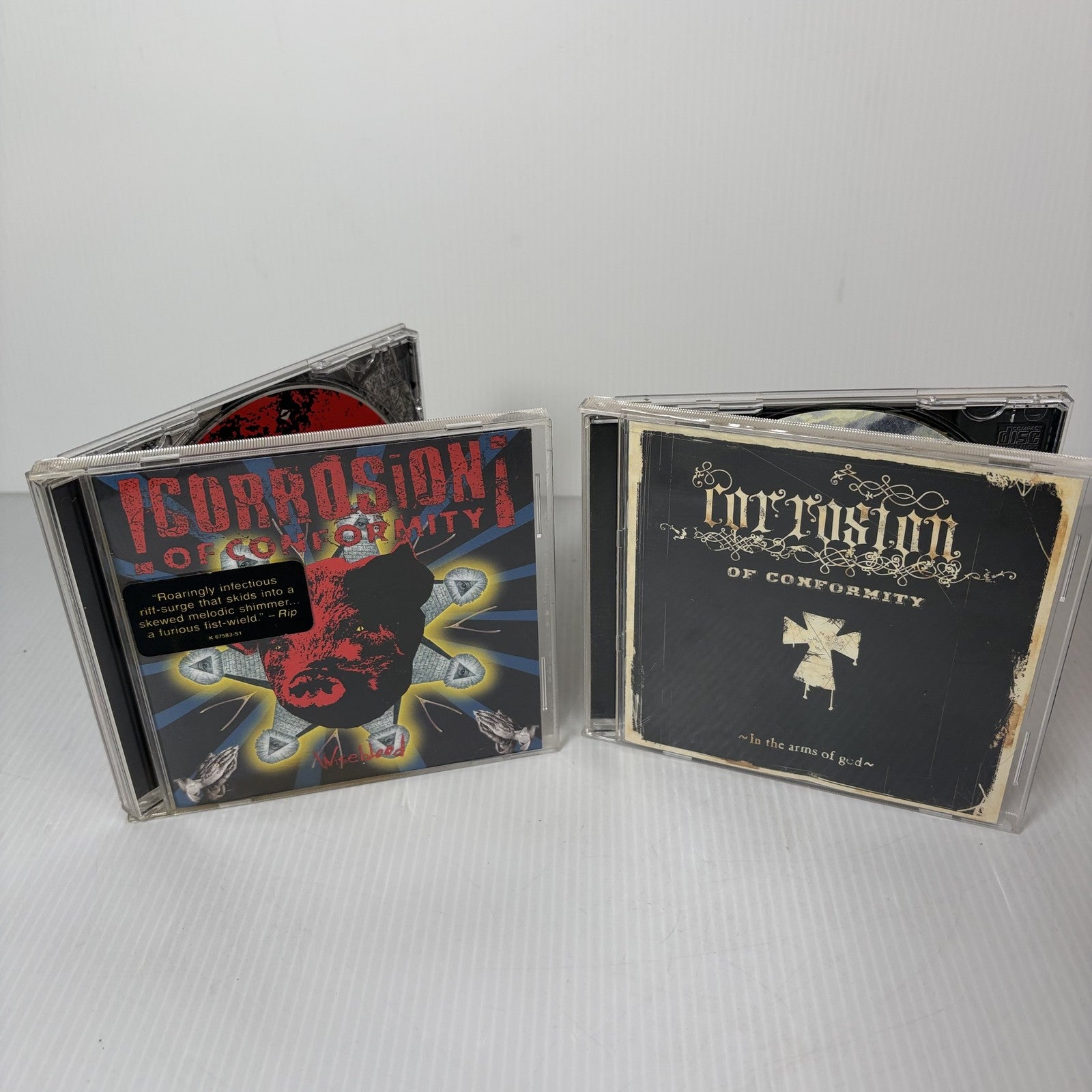 Corrosion of Conformity CD Lot Of 2 Wiseblood & In The Arms Of God