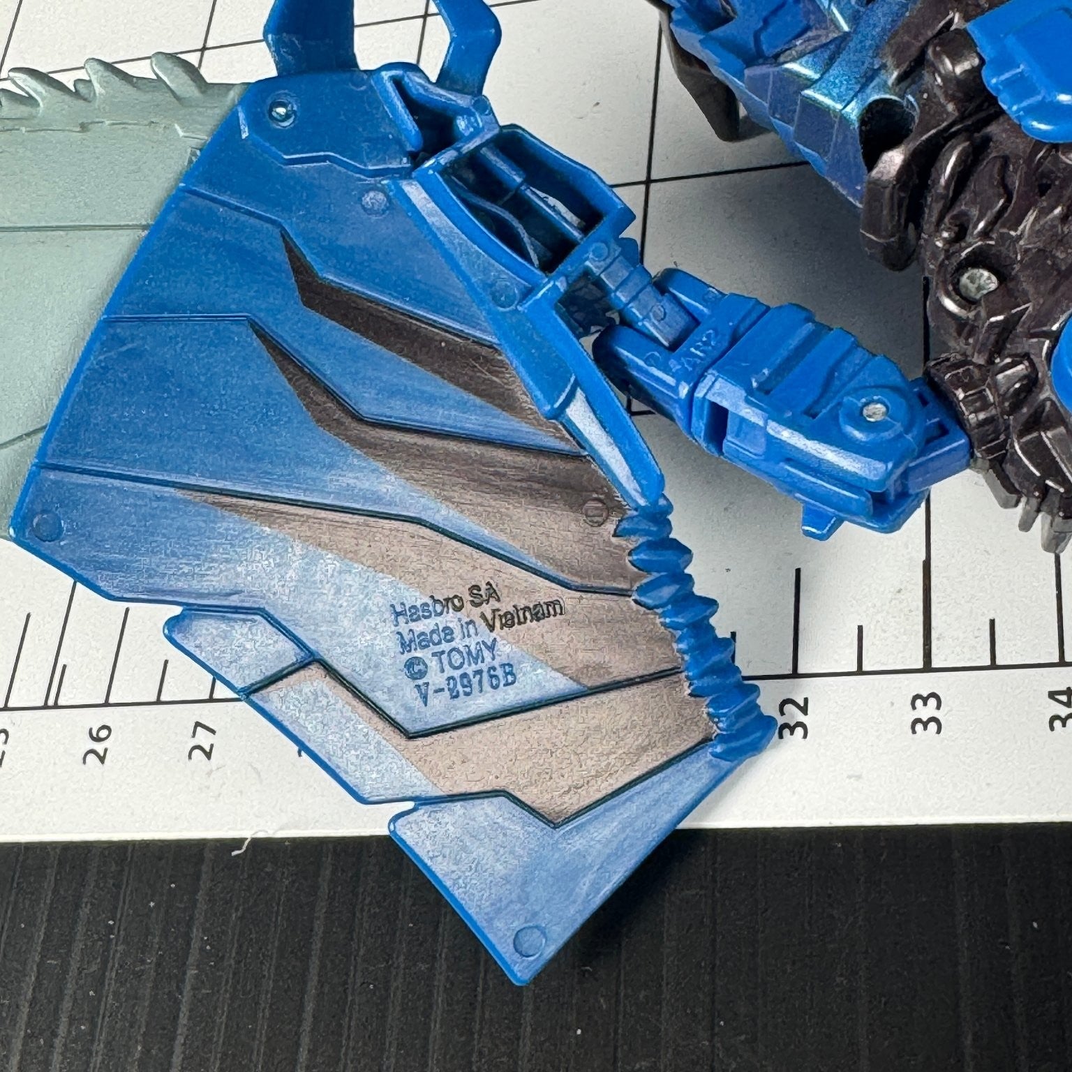 Transformers Age Of Extinction Dinobot Strafe Power Attacker Blue Figure Hasbro