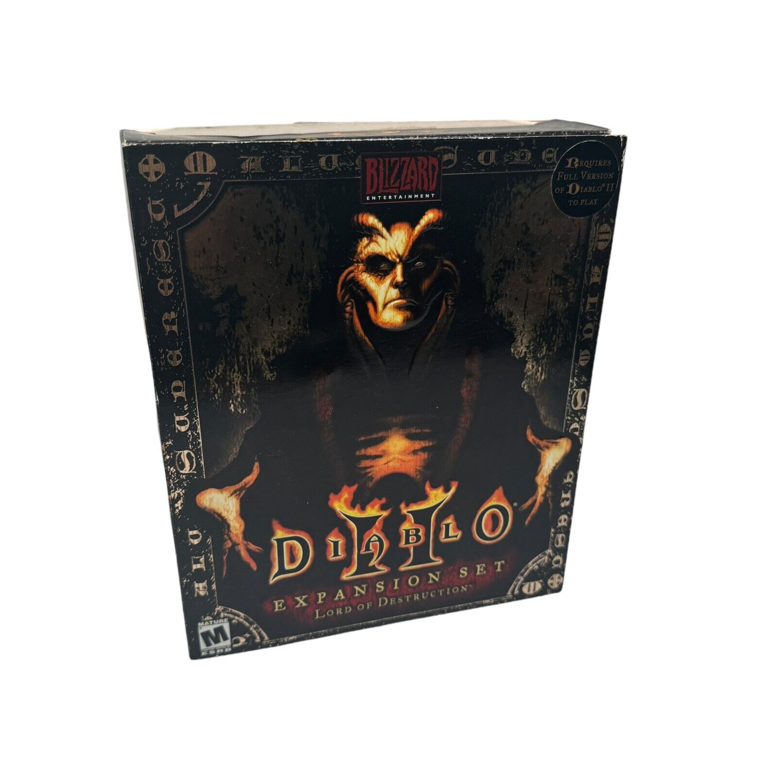 Diablo II Lord of Destruction Expansion Set PC Big Box Complete CIB Blizzard