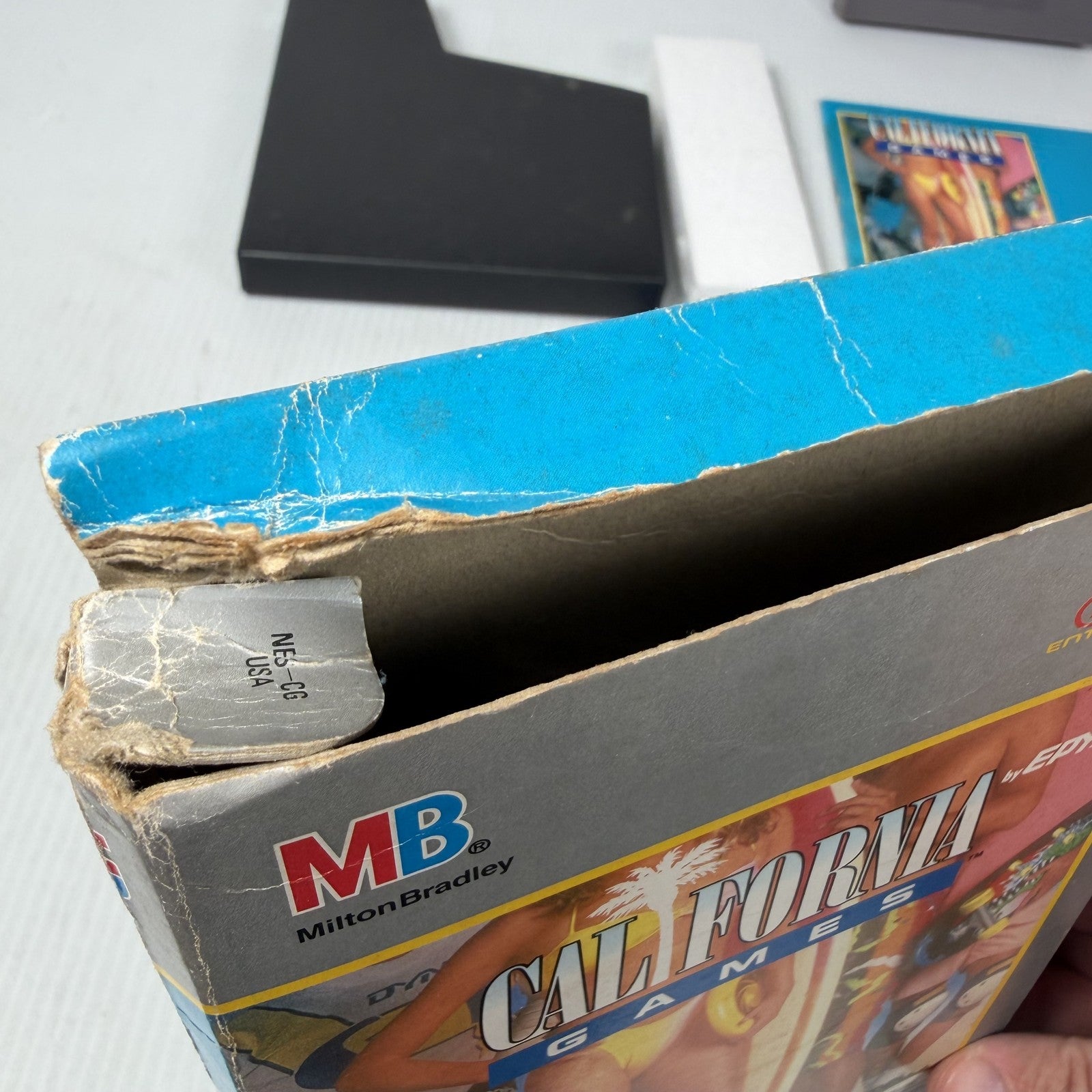 California Games Nintendo NES CIB Complete In Box w/ Manual & Inserts Epyx