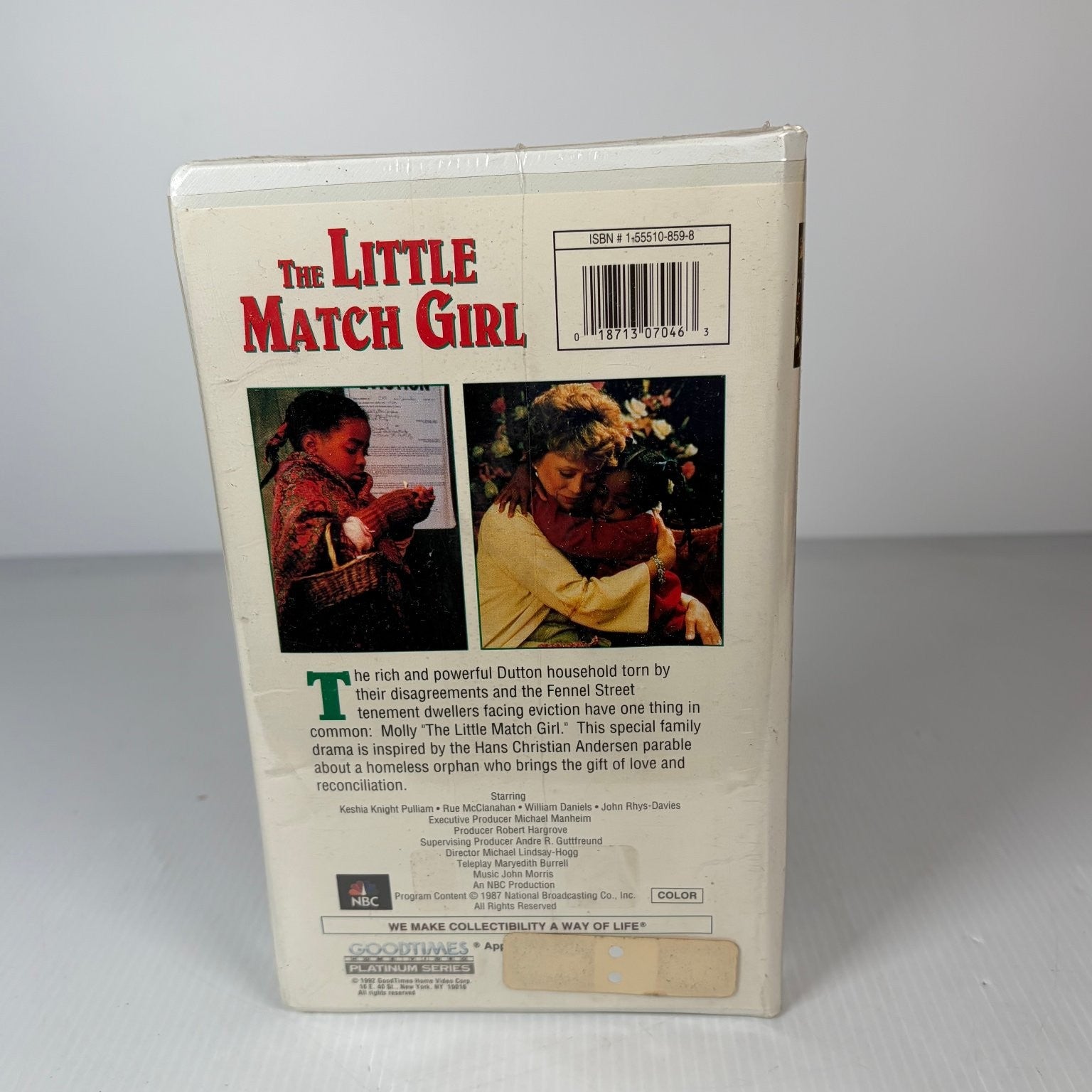 The Little Match Girl VHS 1987 Holiday Drama Keshia Knight Pulliam Sealed