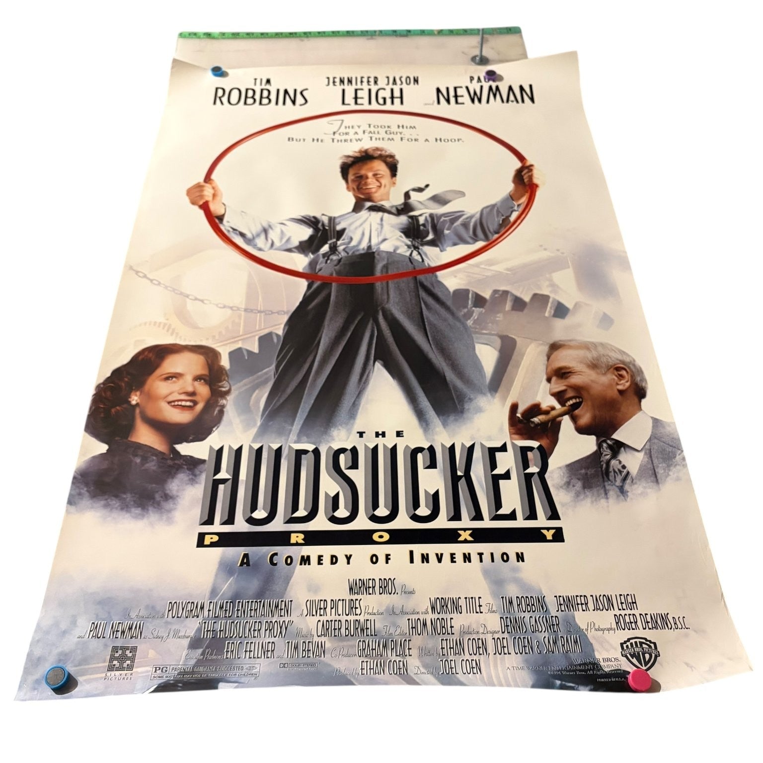 The Hudsucker Proxy 1994 One-Sheet Movie Poster Warner Bros USA