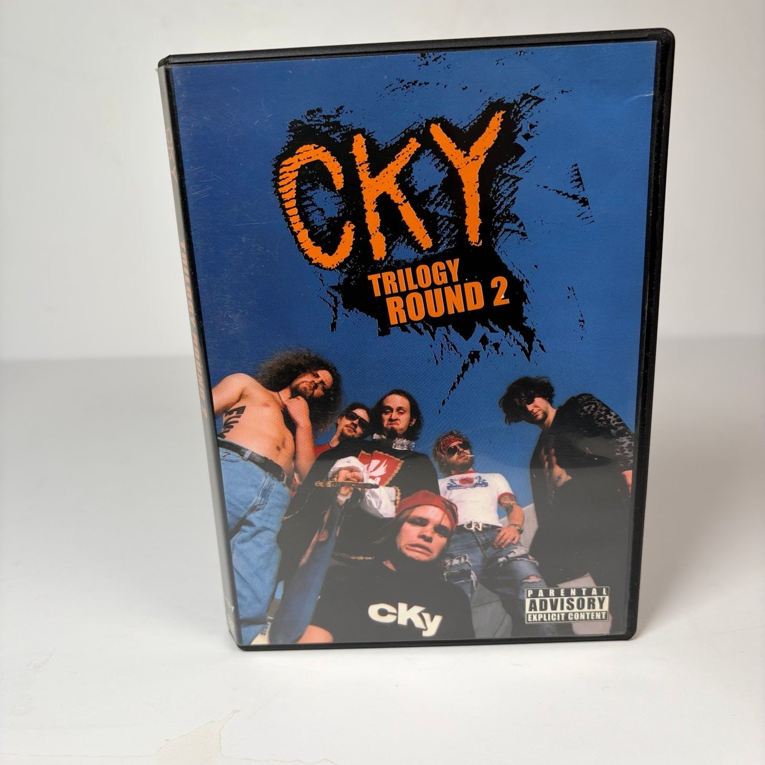 CKY Trilogy Round 2 DVD 2002 Bam Margera Ryan Dunn Skate Stunts Music