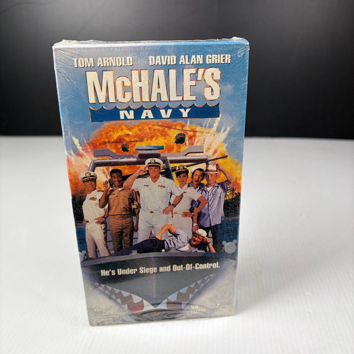 McHales Navy New Sealed VHS, 1997 Universale Watermark