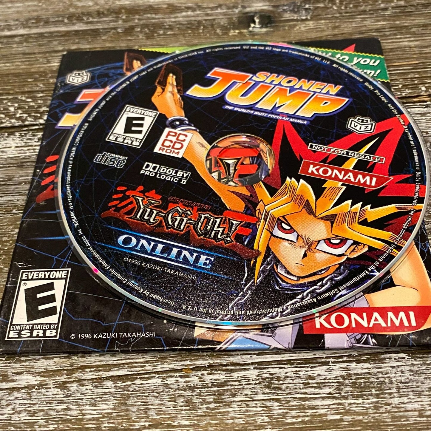 Konami Yu-Gi-Oh! Shonen Jump Online Manga PC Video Game