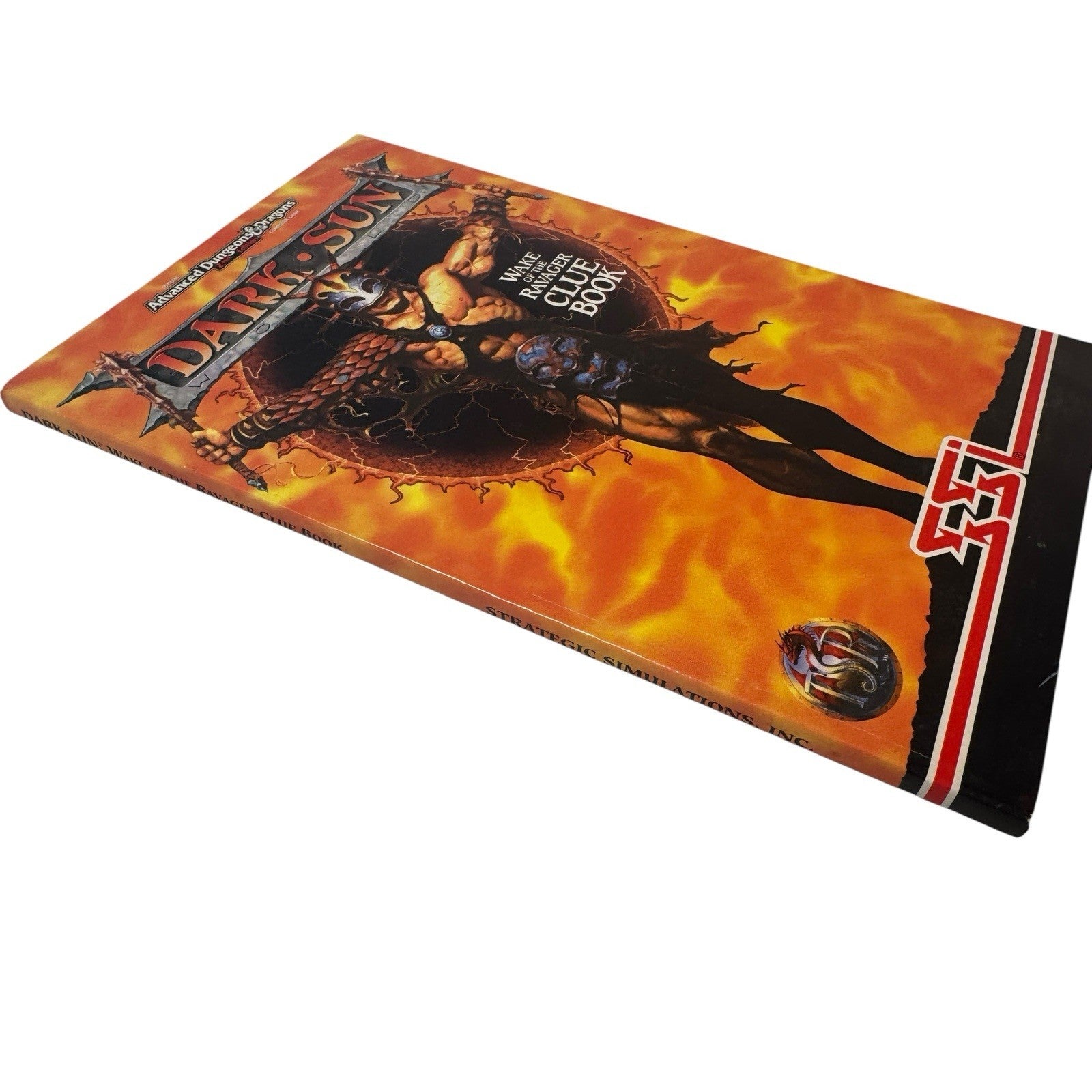 Dark Sun Wake Of The Ravager AD&D TSR Rare Mail Away Clue Book
