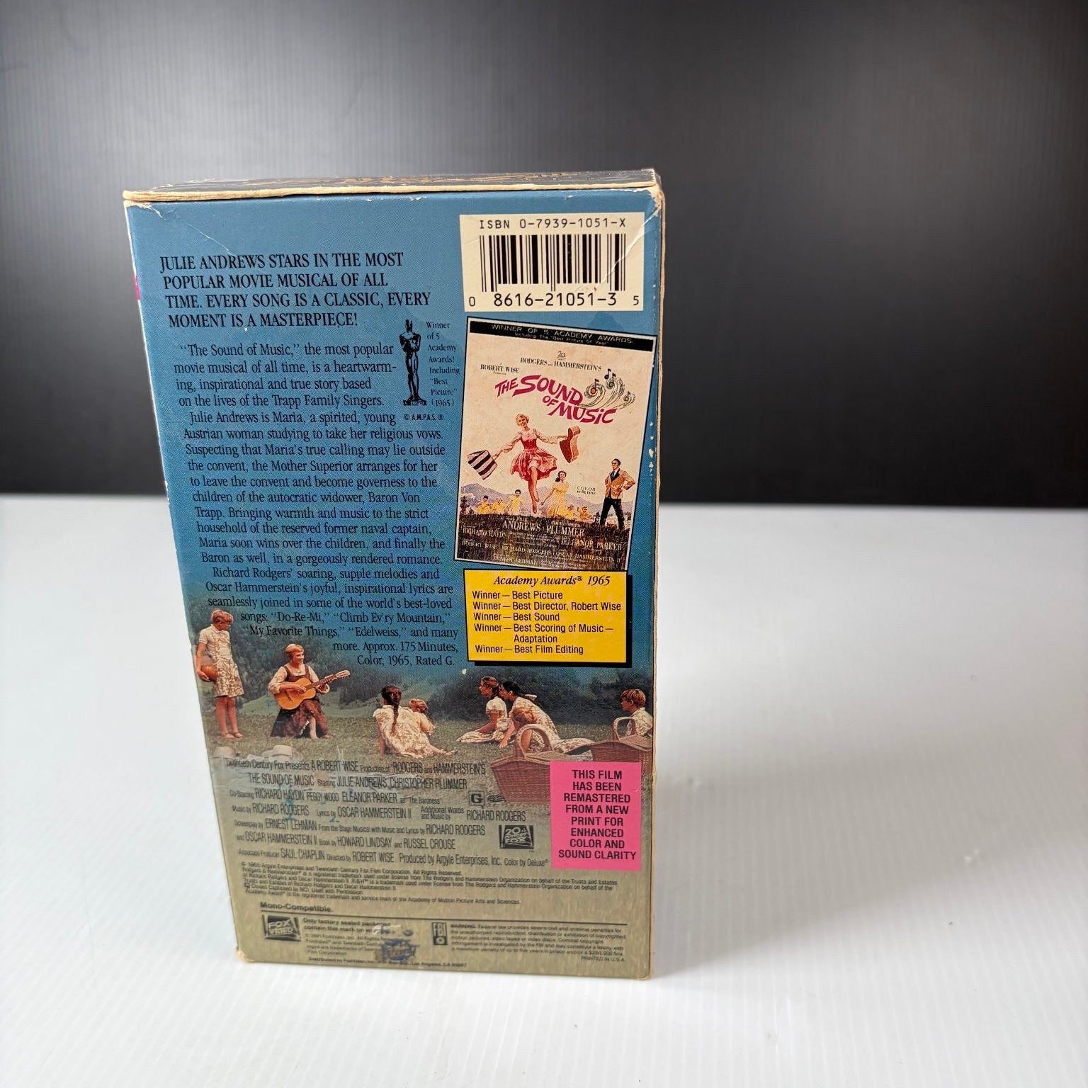The Sound of Music VHS 1965 Musical Family Rodgers & Hammerstein FOX VIDEO