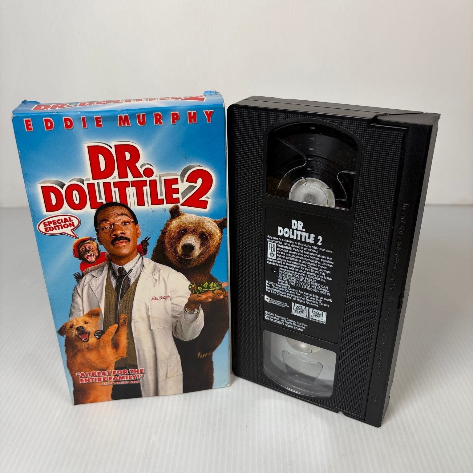 Dr. Dolittle 2 VHS 2001 Family Comedy Special Edition 20th Century Fox