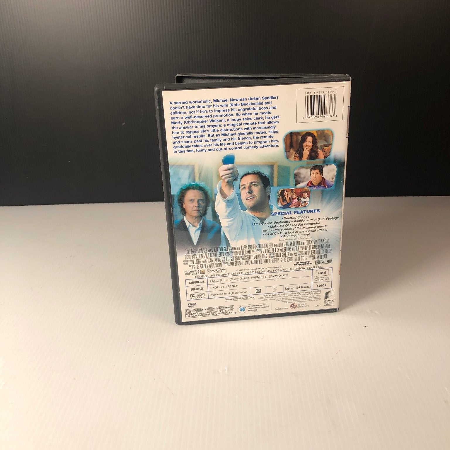 Click DVD 2006 Special Edition Adam Sandler Kate Beckinsale Comedy