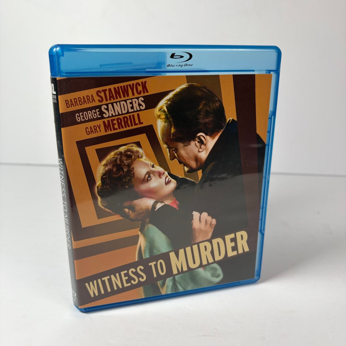WITNESS TO MURDER Blu-ray 1954 KL Studio Classics Barbara Stanwyck Film Noir