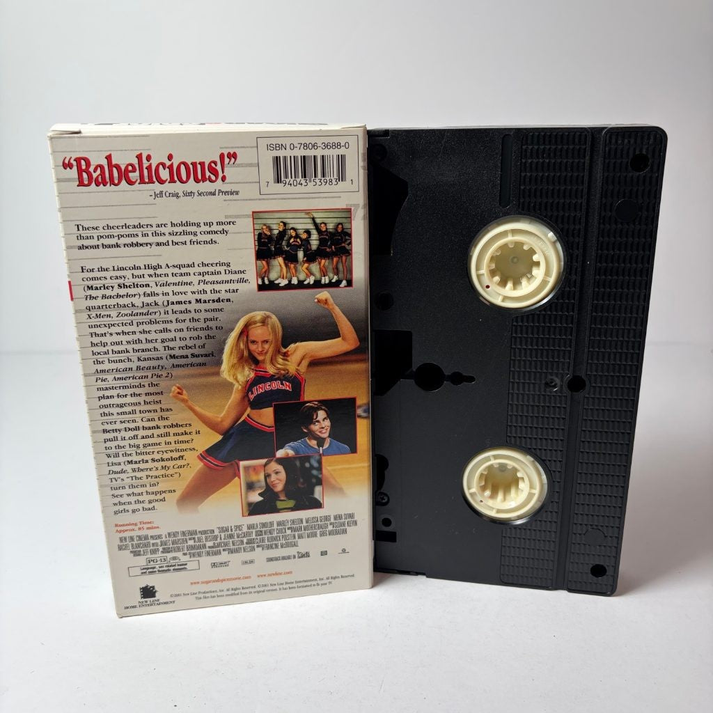 Sugar & Spice VHS Extended Version New Line Cinema Marley Shelton Mena Suvari
