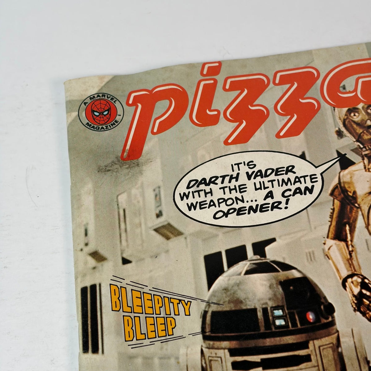 Pizzazz October 1977 Star Wars R2-D2 C-3PO Magazine First Issue Marvel
