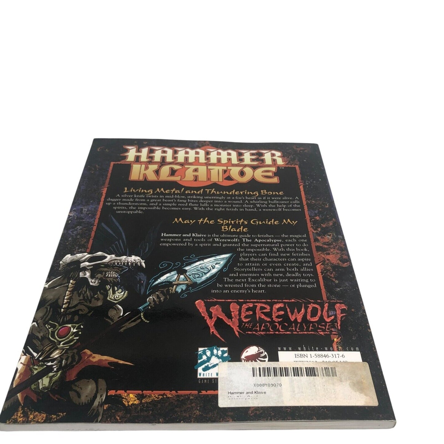 Hammer and Klaive - A Player Sourcebook for Werewolf: The Apocalypse (WW3813)