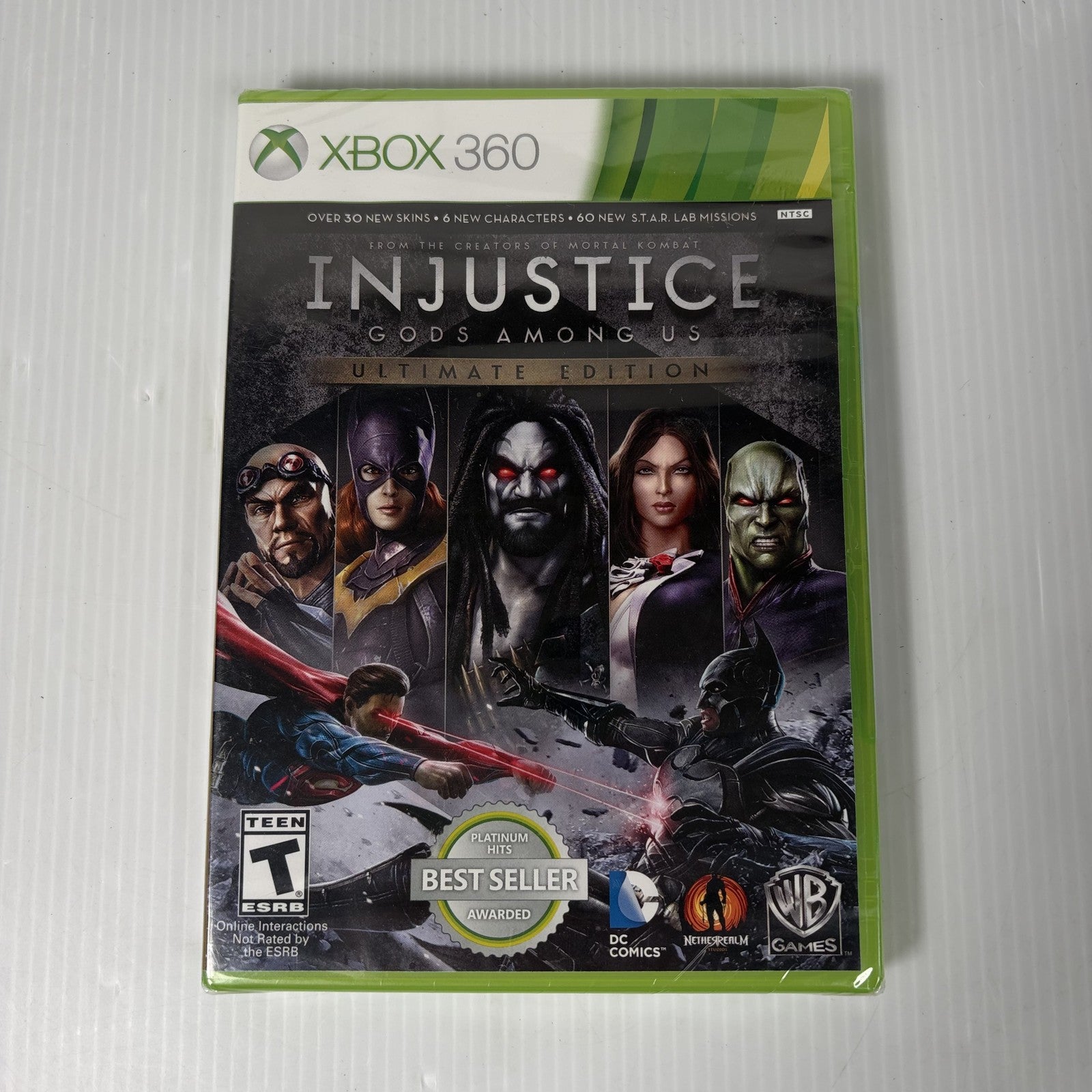 Injustice Gods Among Us Ultimate Edition Xbox 360 Sealed Fighting Game DC
