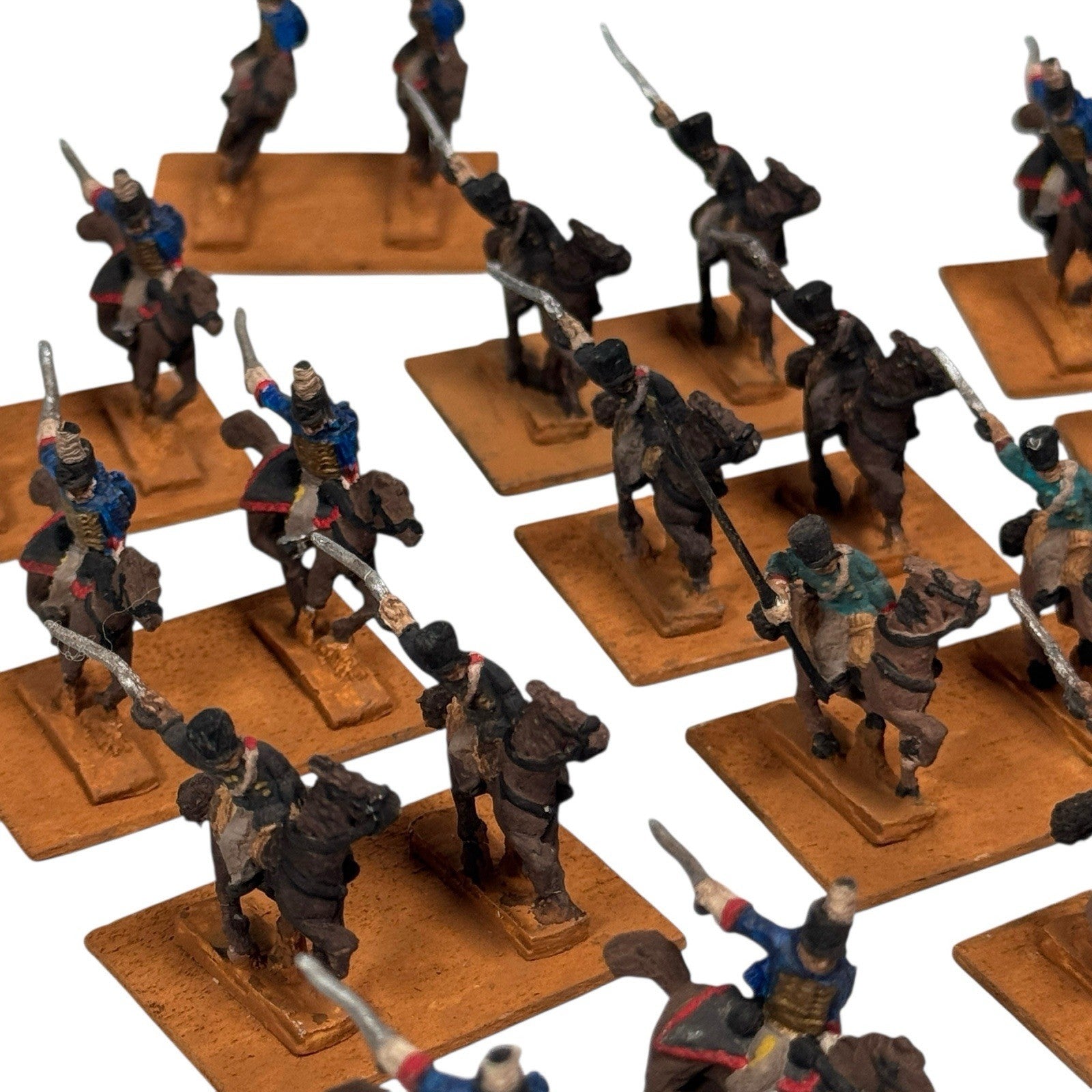 Vintage Ral Partha Colonials Lead Miniatures 15mm Some Painted And Some Sealed