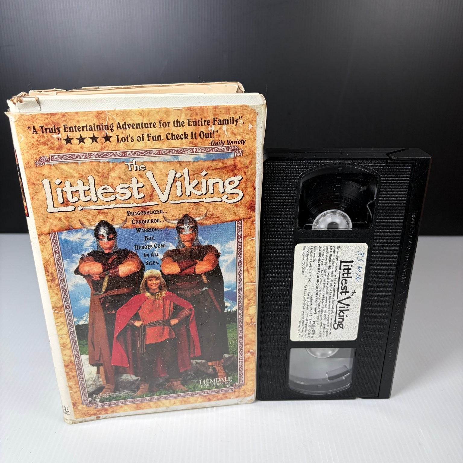 The Littlest Viking VHS 1995 Family Adventure Hemdale Home Video