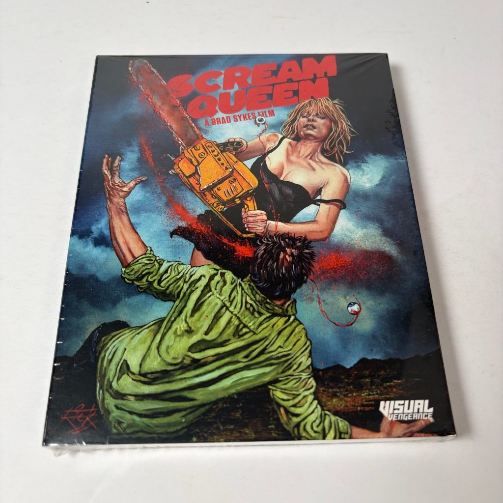 Scream Queen Blu-ray Visual Vengeance Linnea Quigley w/ Slipcover Horror