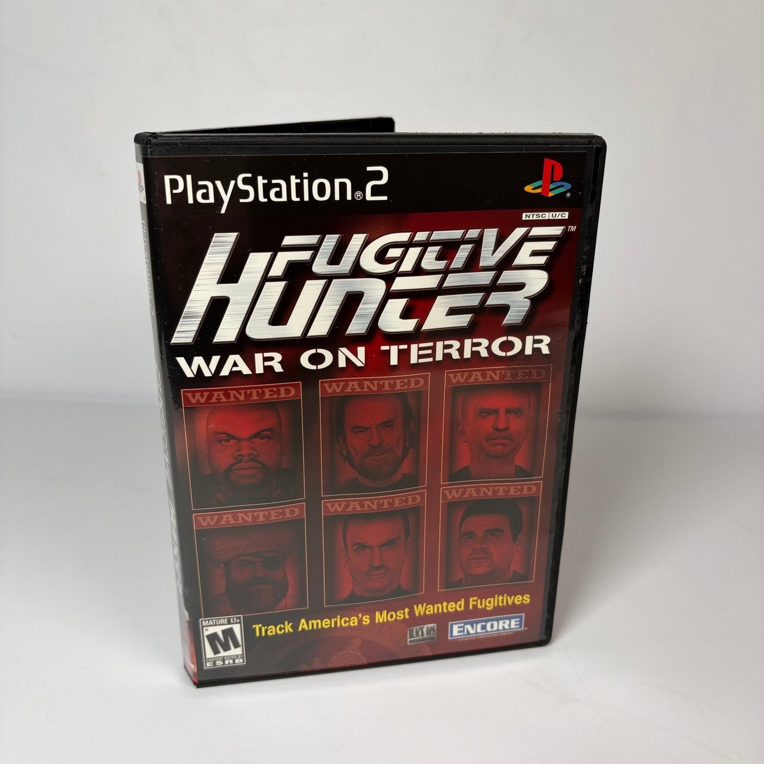 Fugitive Hunter War On Terror PlayStation 2 PS2 Video Game Shooter Complete CIB