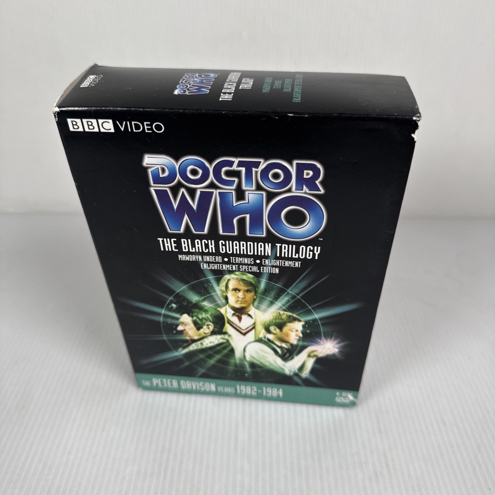 Doctor Who The Black Guardian Trilogy DVD 3-Disc Set Peter Davison Years
