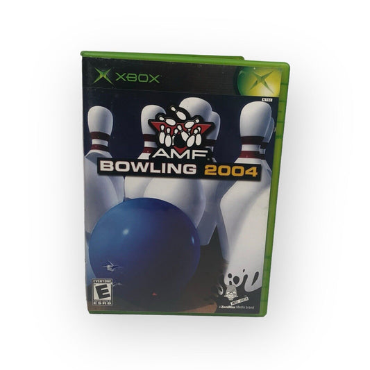 AMF Bowling 2004 (Microsoft Xbox, 2004) Complete CIB w/ Manual