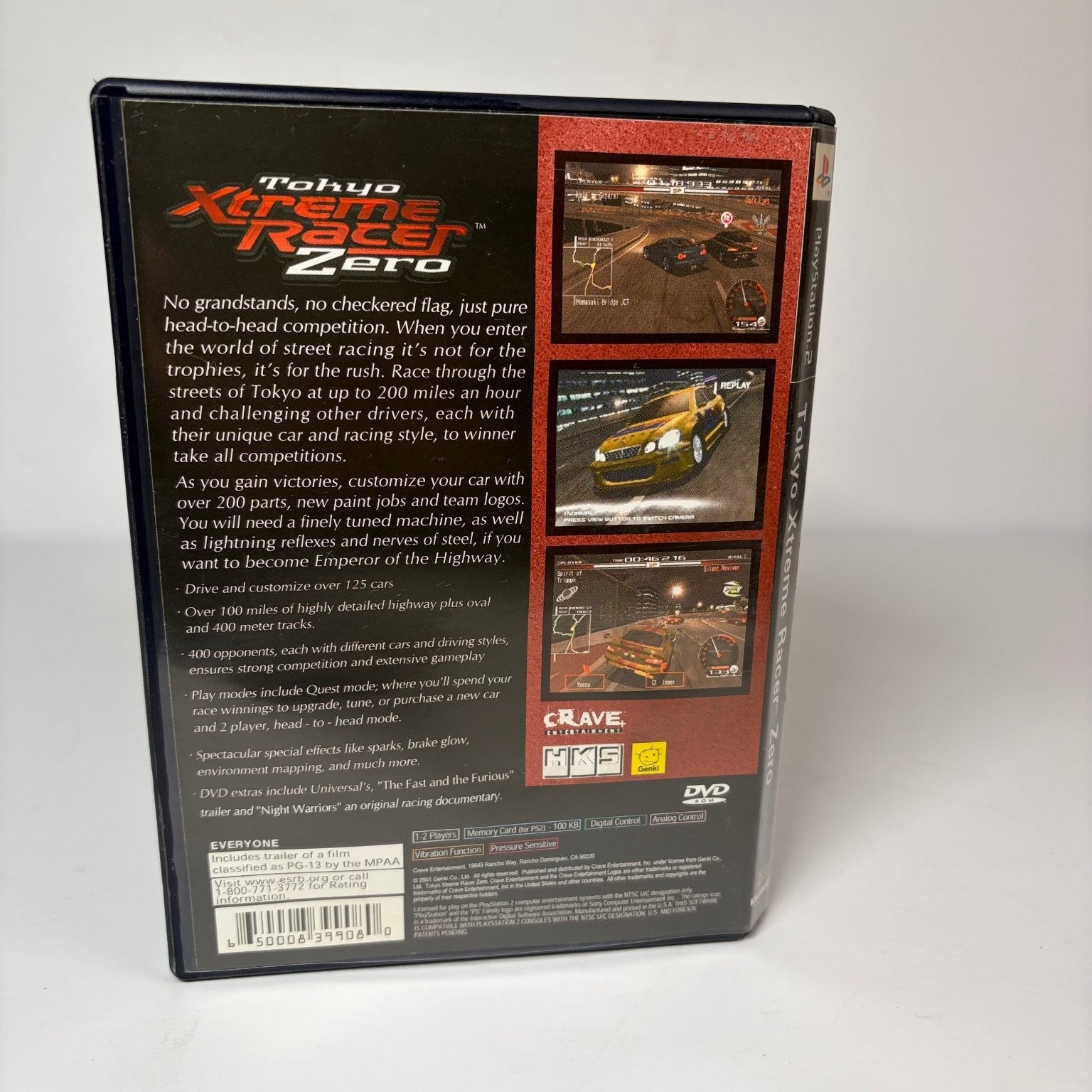 Tokyo Xtreme Racer Zero PlayStation 2 PS2 Video Game Racing Complete CIB